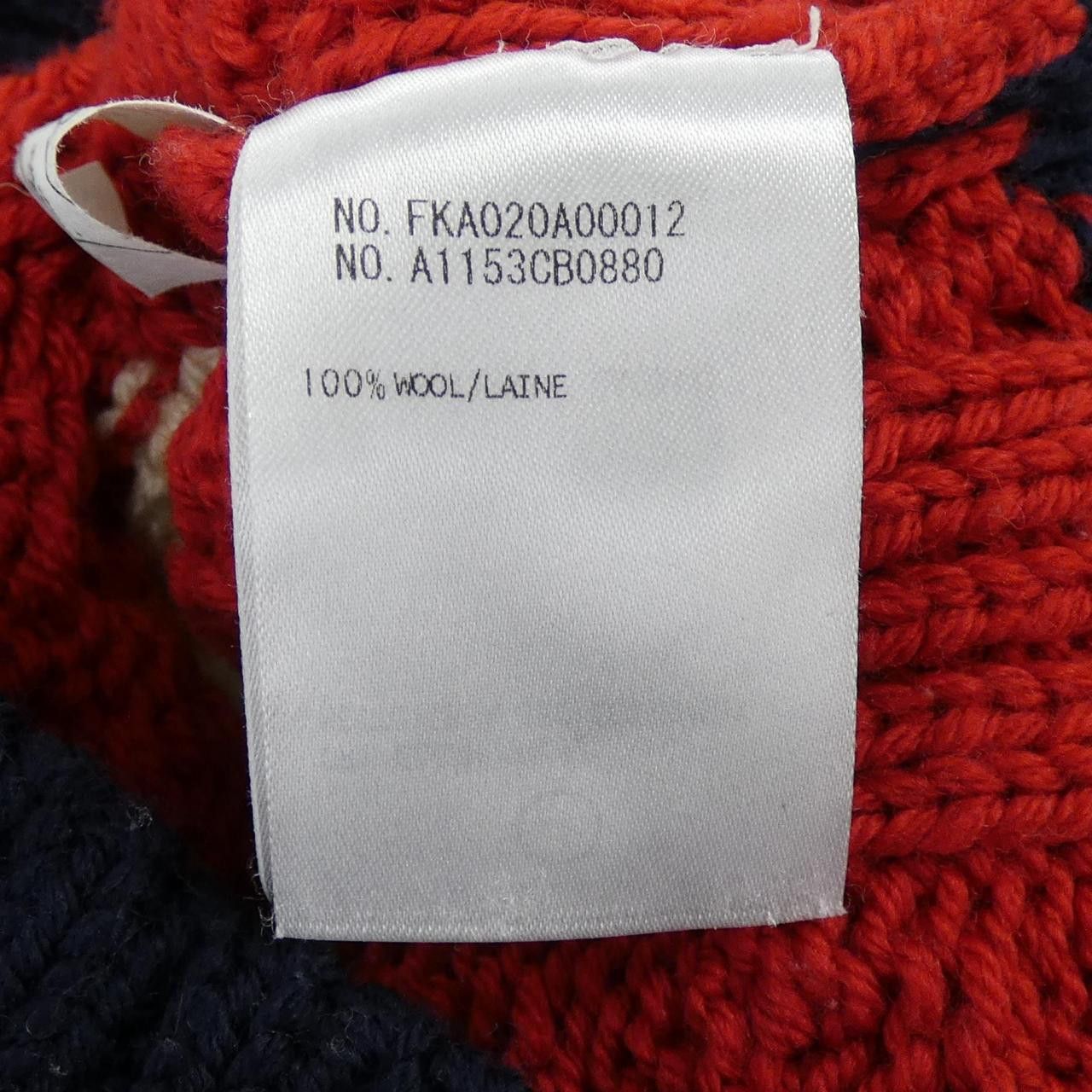 Thom Browne Thom Browne Thom Browne Wool Knit Textile Tops FKA020A00012 DUTY FREE for USA Size ONE SIZE - 3 Thumbnail