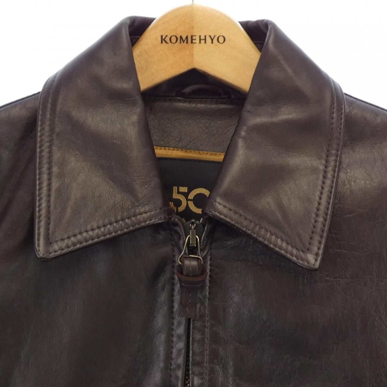 Other Other Cinquanta Horse Leather Jacket Leather Outerwear DUTY FREE for USA Size ONE SIZE - 5 Thumbnail