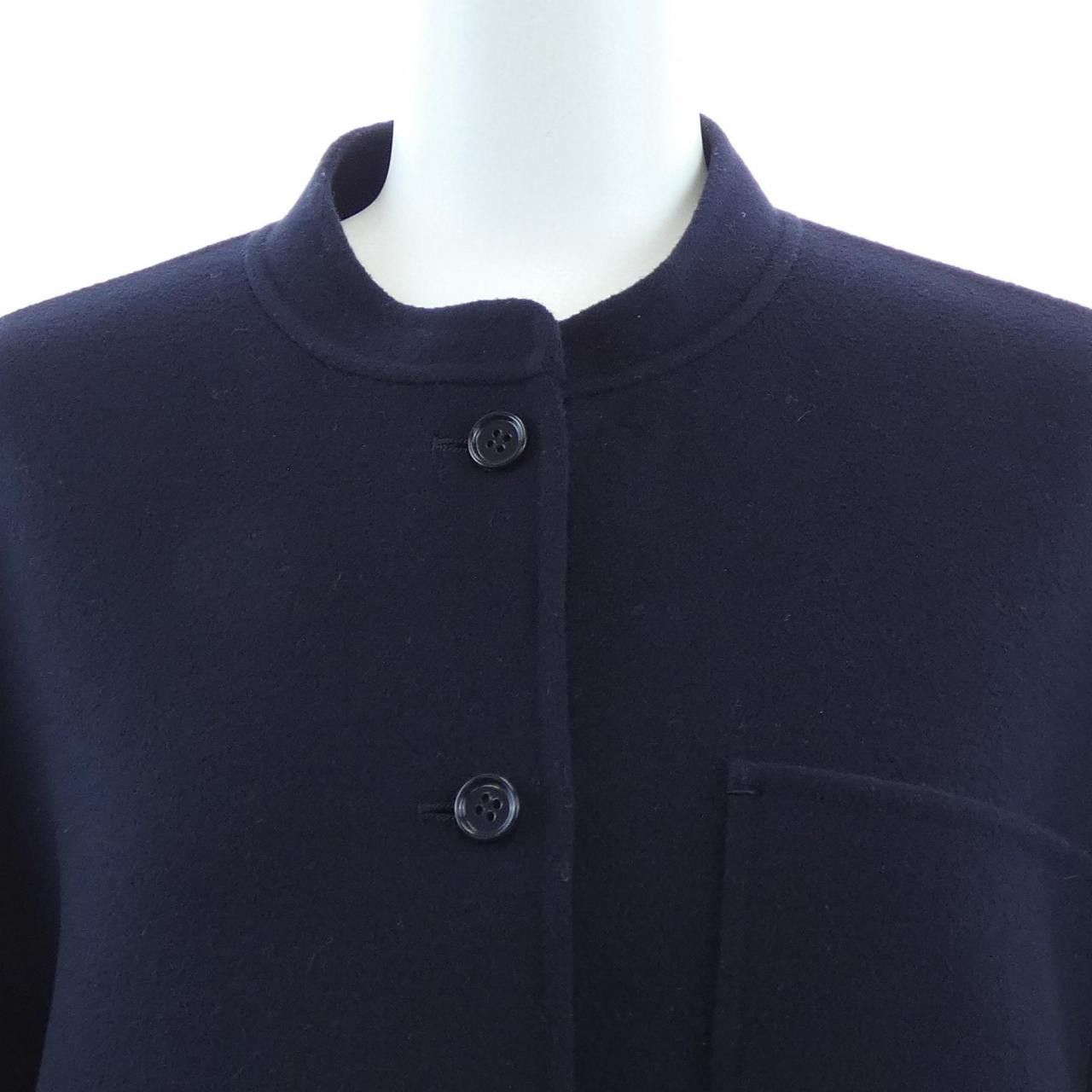 Max Mara MaxMara S Max Mara Collarless Jacket Textile Outerwear 23904605336 DUTY FREE for USA Size ONE SIZE - 5 Thumbnail