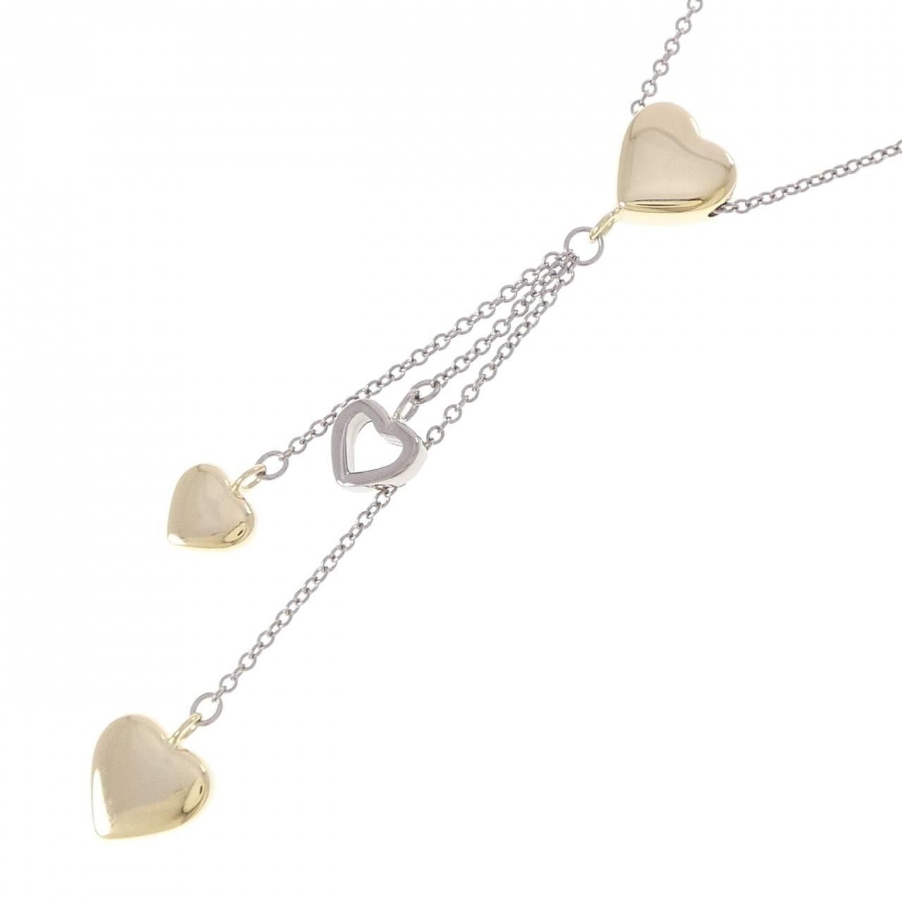 Tiffany & Co. Tiffany & Co. Tiffany Multi Heart Drop Pendant Necklace Precious Metal Necklace DUTY FREE for USA Size ONE SIZE - 3 Thumbnail