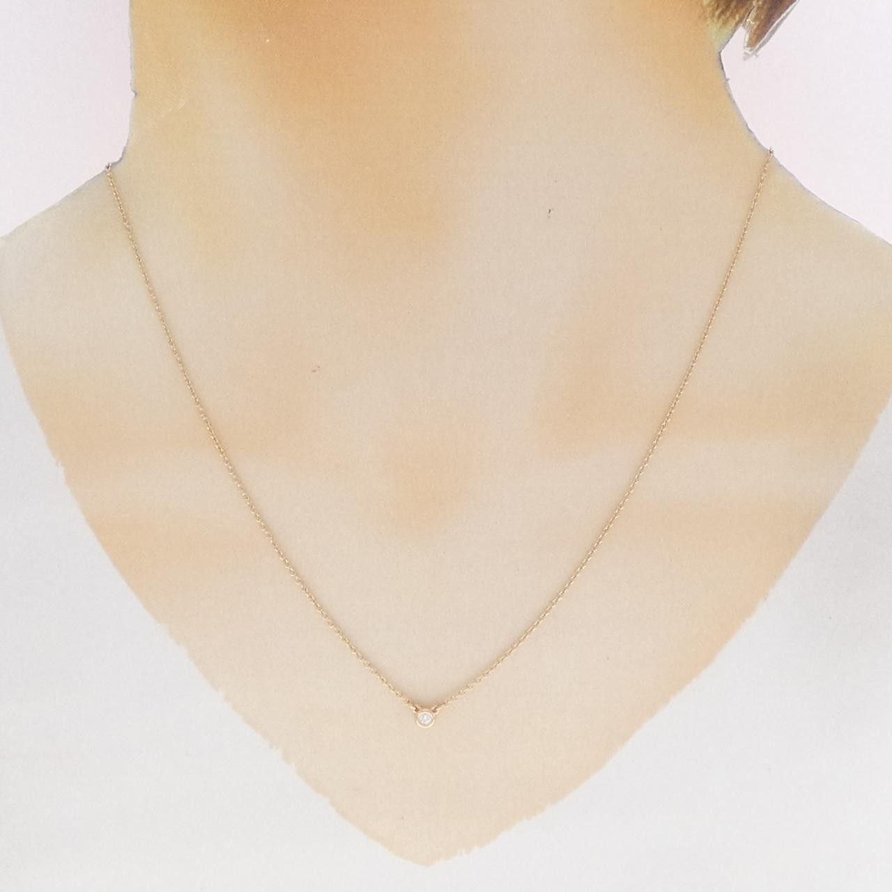 Tiffany & Co. Tiffany & Co. Tiffany By The Yard 750 Pink Gold Diamond Necklace Precious Metal Necklace 60017720 DUTY FREE for USA Size ONE SIZE - 6 Thumbnail