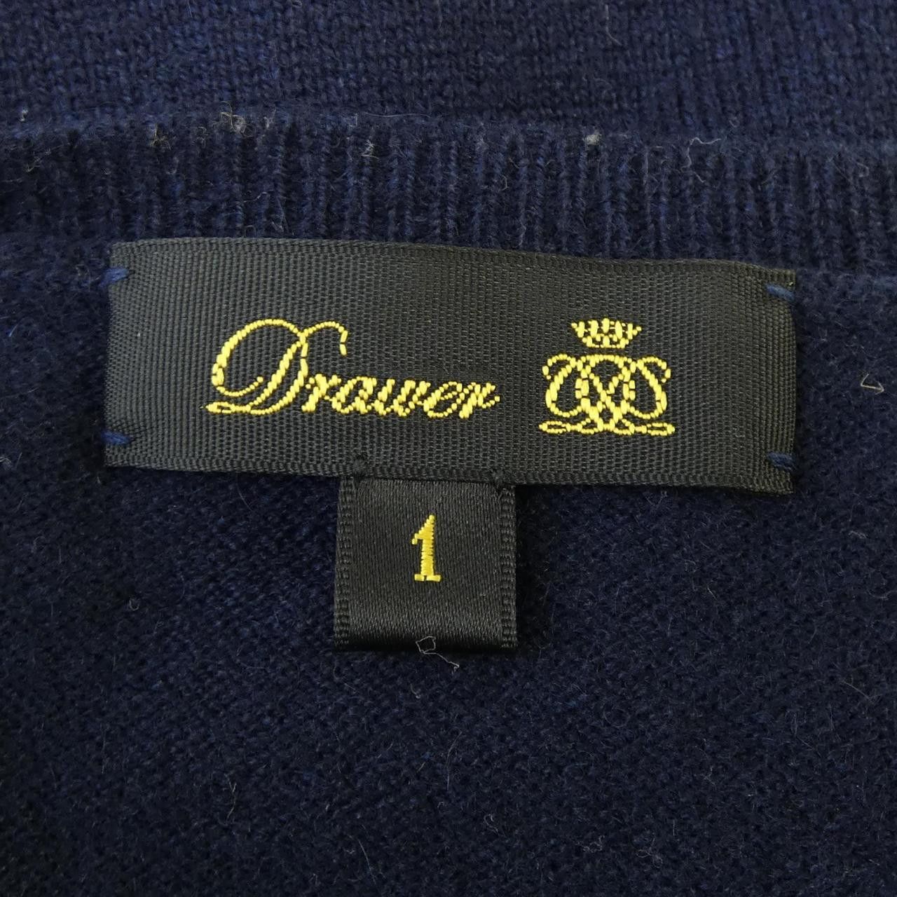 Other Other Drawer Cashmere Knitwear Textile Tops 6513-106-0831 DUTY FREE for USA Size ONE SIZE - 4 Thumbnail