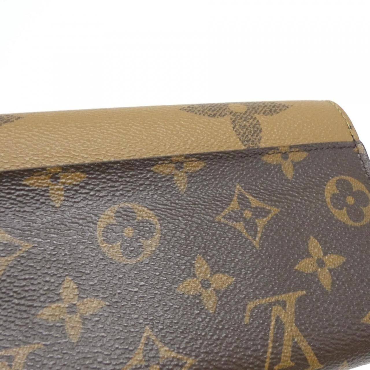 Louis Vuitton Louis Vuitton Louis Vuitton Monogram Portefeuille Sarah Long Wallet Textile Long Wallet M80726 DUTY FREE for USA Size ONE SIZE - 3 Thumbnail
