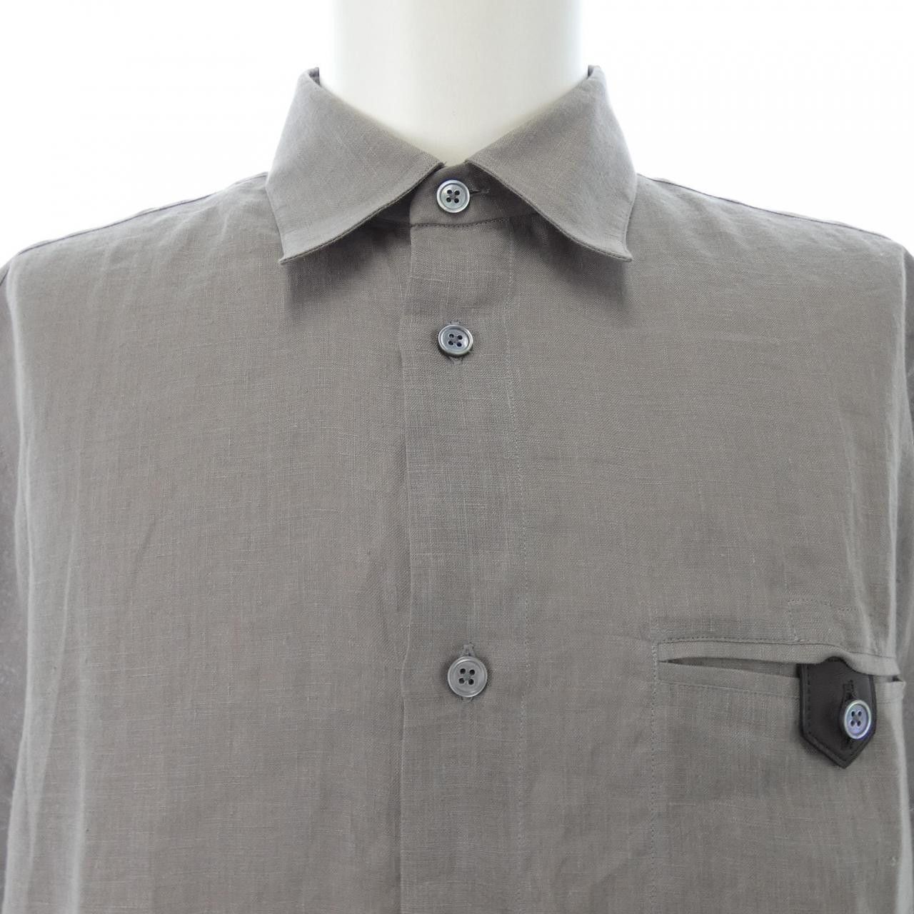 Hermes Hermes Hermes Short Sleeve Shirt Textile Dress Shirt DUTY FREE for USA Size ONE SIZE - 5 Thumbnail