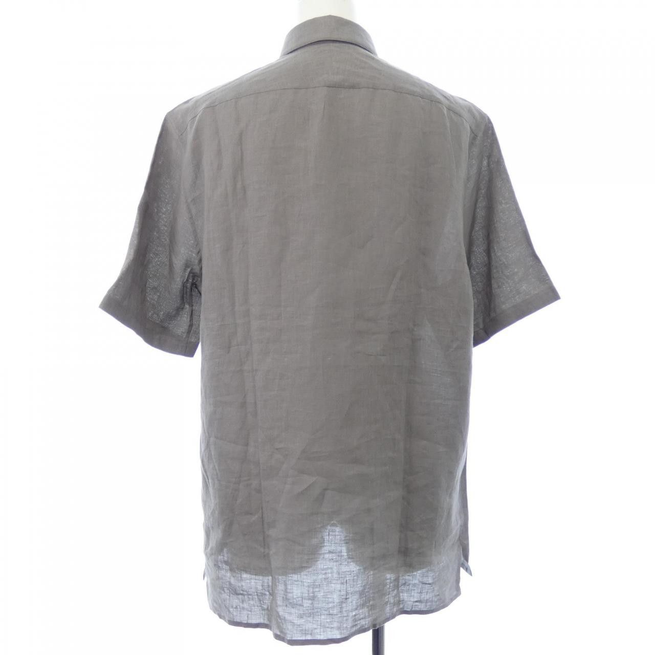 Hermes Hermes Hermes Short Sleeve Shirt Textile Dress Shirt DUTY FREE for USA Size ONE SIZE - 2 Thumbnail