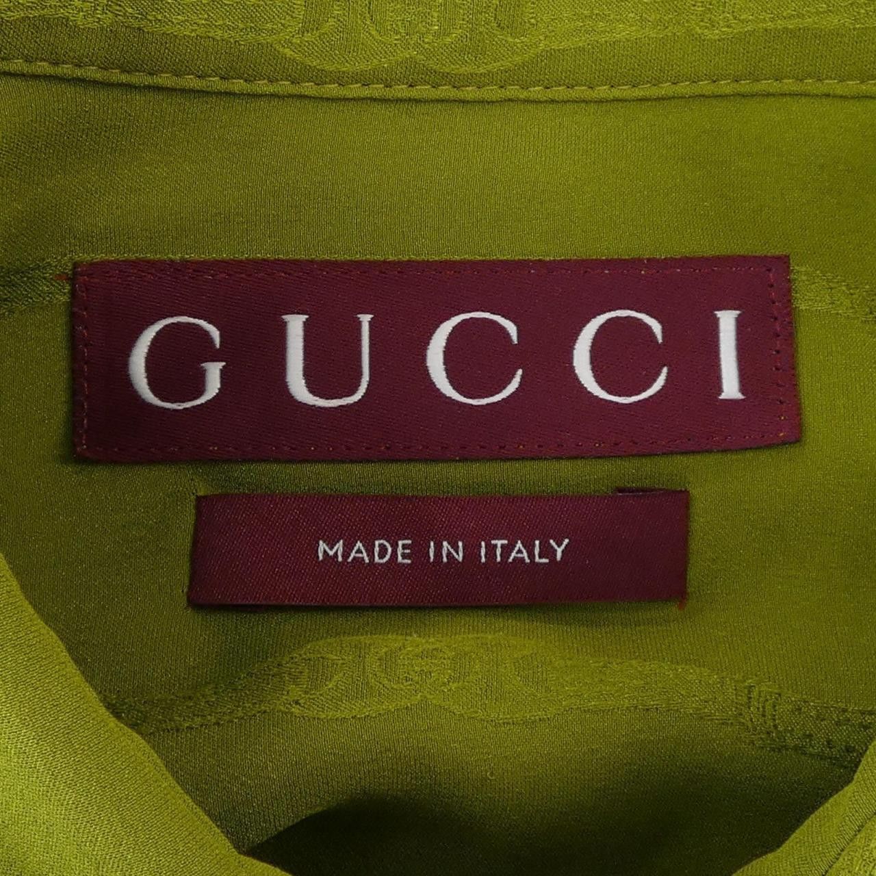 Gucci Gucci Gucci Silk Shirt Textile Tops 808595Z8BWG DUTY FREE for USA Size ONE SIZE - 4 Thumbnail