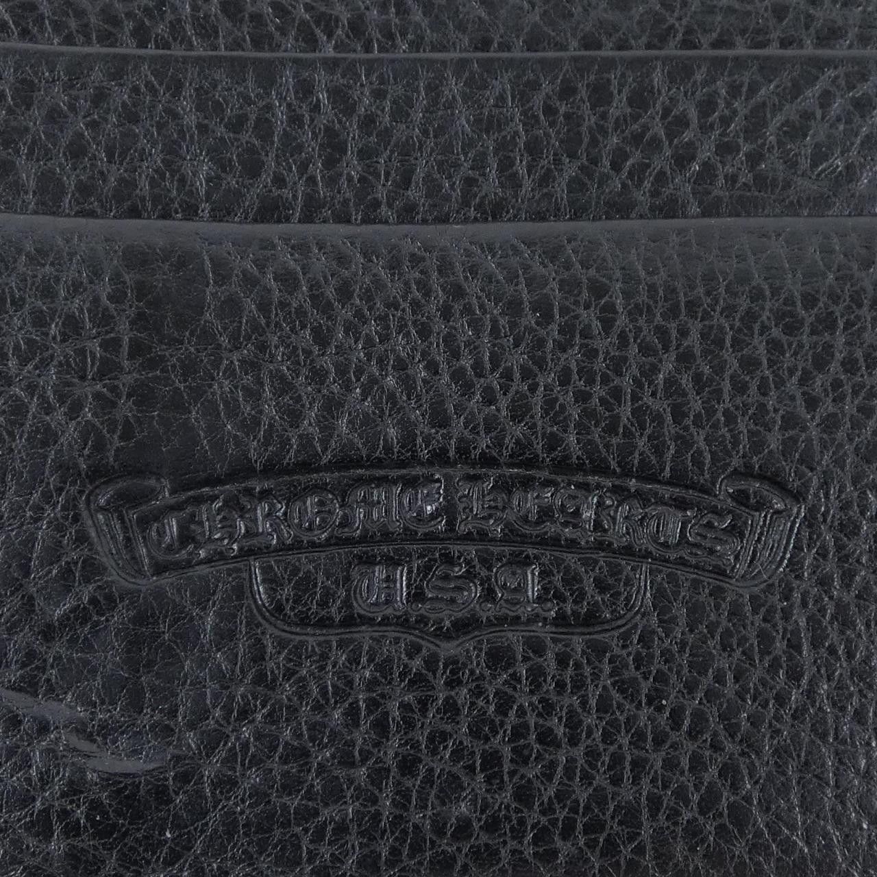Chrome Hearts Chrome Hearts Chrome Hearts WAVE CROSS BTN Wallet Leather Long Wallet 224630405010900 DUTY FREE for USA Size ONE SIZE - 3 Thumbnail