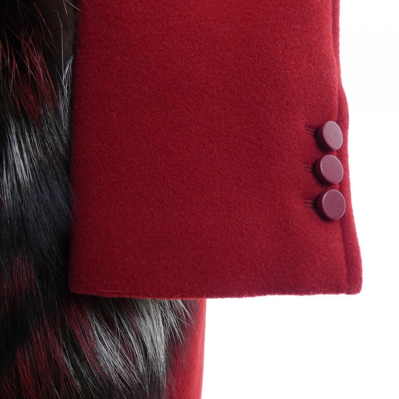 Fendi Fendi Fendi Fur Pocket Coat Fur Outerwear FF5861A5G0 DUTY FREE for USA Size ONE SIZE - 7 Thumbnail