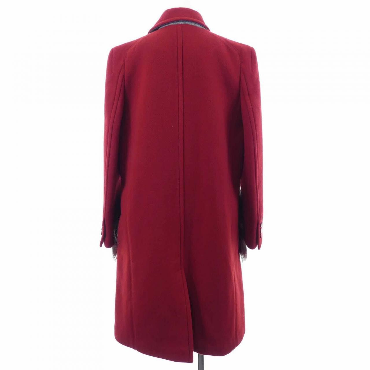 Fendi Fendi Fendi Fur Pocket Coat Fur Outerwear FF5861A5G0 DUTY FREE for USA Size ONE SIZE - 2 Thumbnail