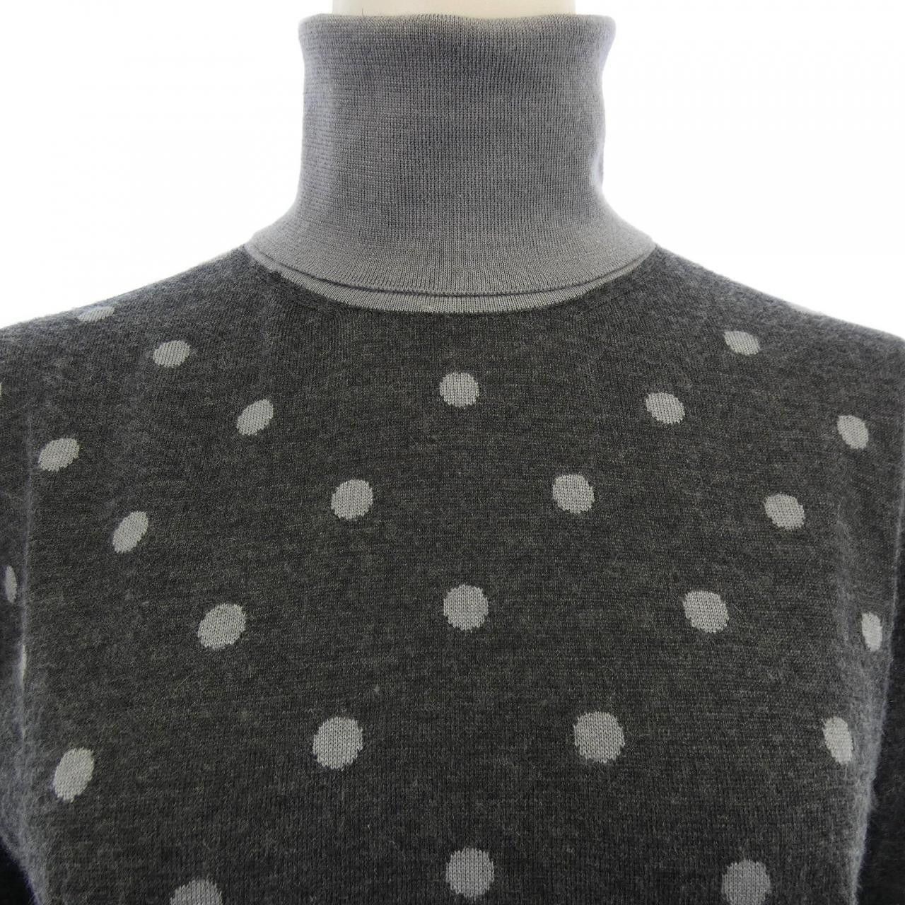 Hermes Hermes Hermes CLIC CLAC Silk Cashmere Knit Textile Tops DUTY FREE for USA Size ONE SIZE - 5 Thumbnail