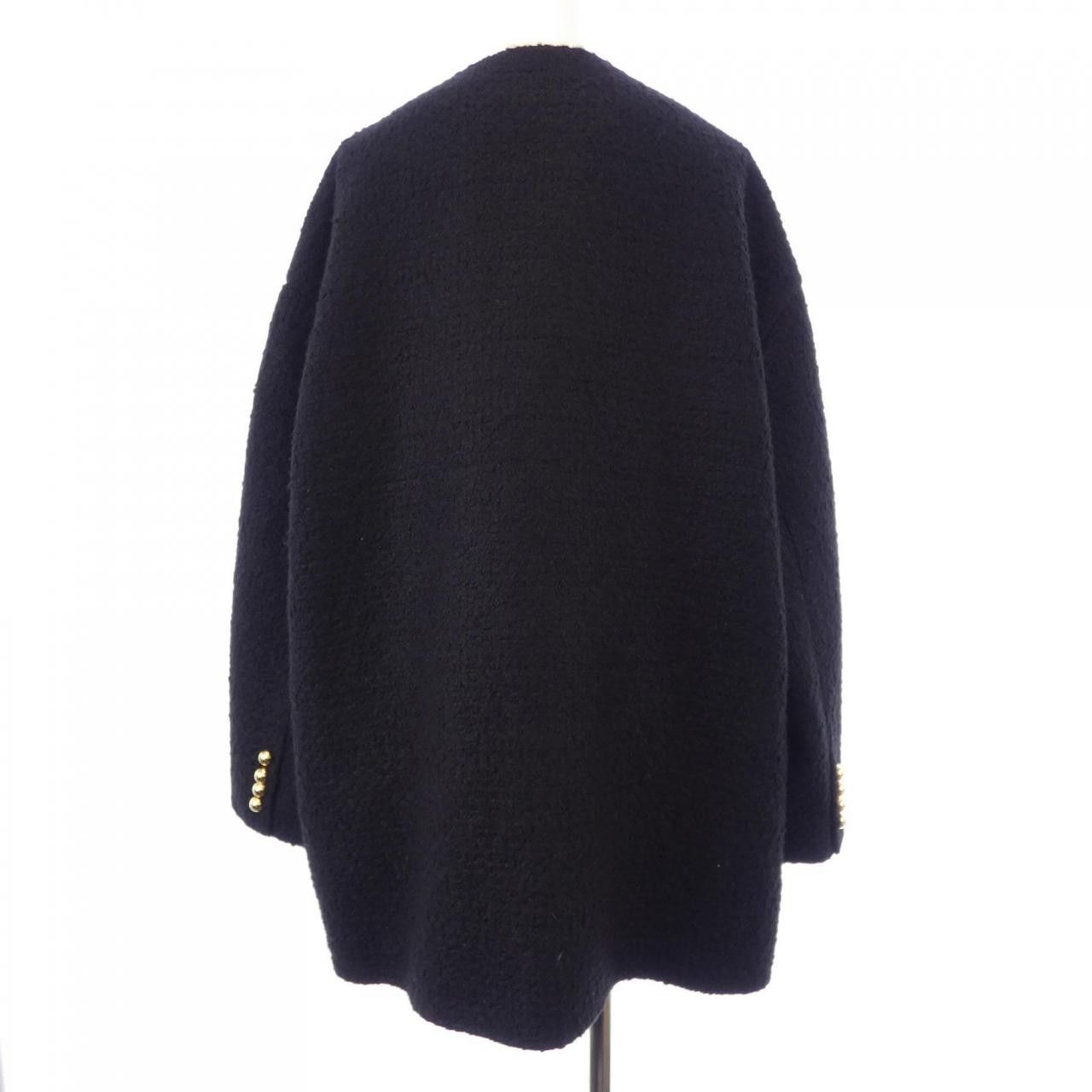 Celine Celine CELINE Oversized Jacket Cashmere Jacket Textile Outerwear 2V39J593V DUTY FREE for USA Size ONE SIZE - 2 Thumbnail