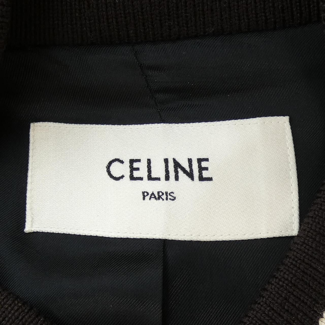 Celine Celine CELINE Embroidery Teddy Jacket Textile Outerwear 2V679896C DUTY FREE for USA Size ONE SIZE - 4 Thumbnail