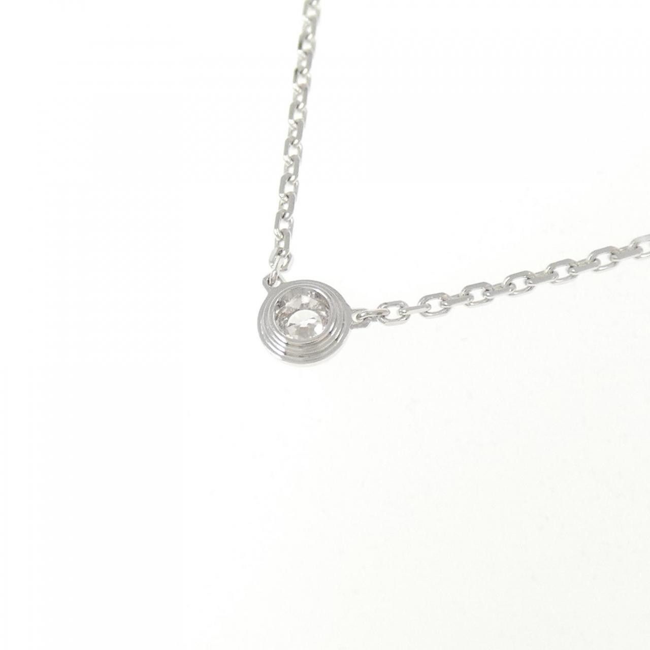 Cartier Cartier Cartier Diamants Legers Au750 White Gold Diamond Necklace Precious Metal Necklace DUTY FREE for USA Size ONE SIZE - 4 Thumbnail
