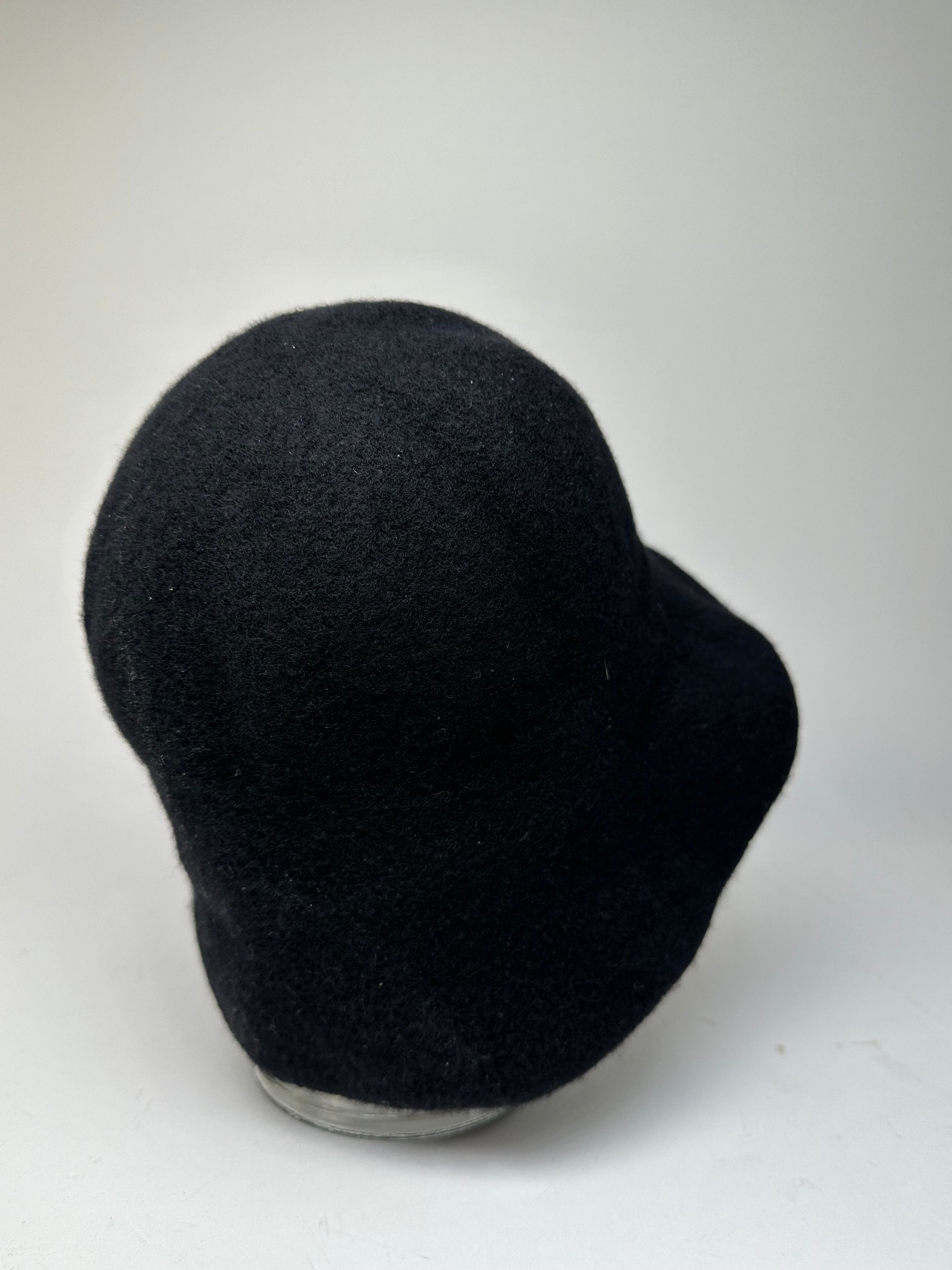 Vivienne Westwood Vintage Wool Bucket Hat Black Orb Size ONE SIZE - 3 Thumbnail