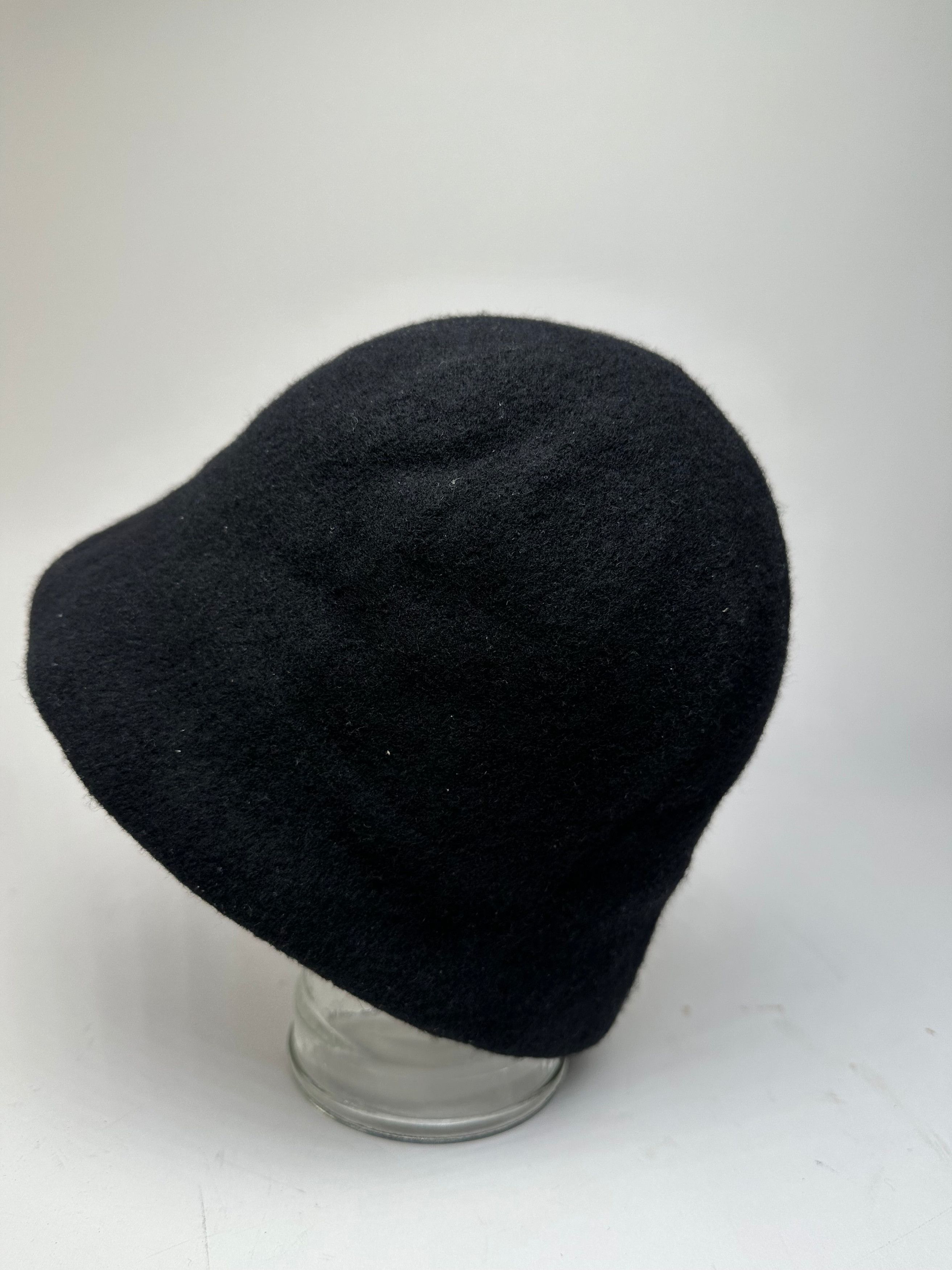 Vivienne Westwood Vintage Wool Bucket Hat Black Orb Size ONE SIZE - 10 Thumbnail