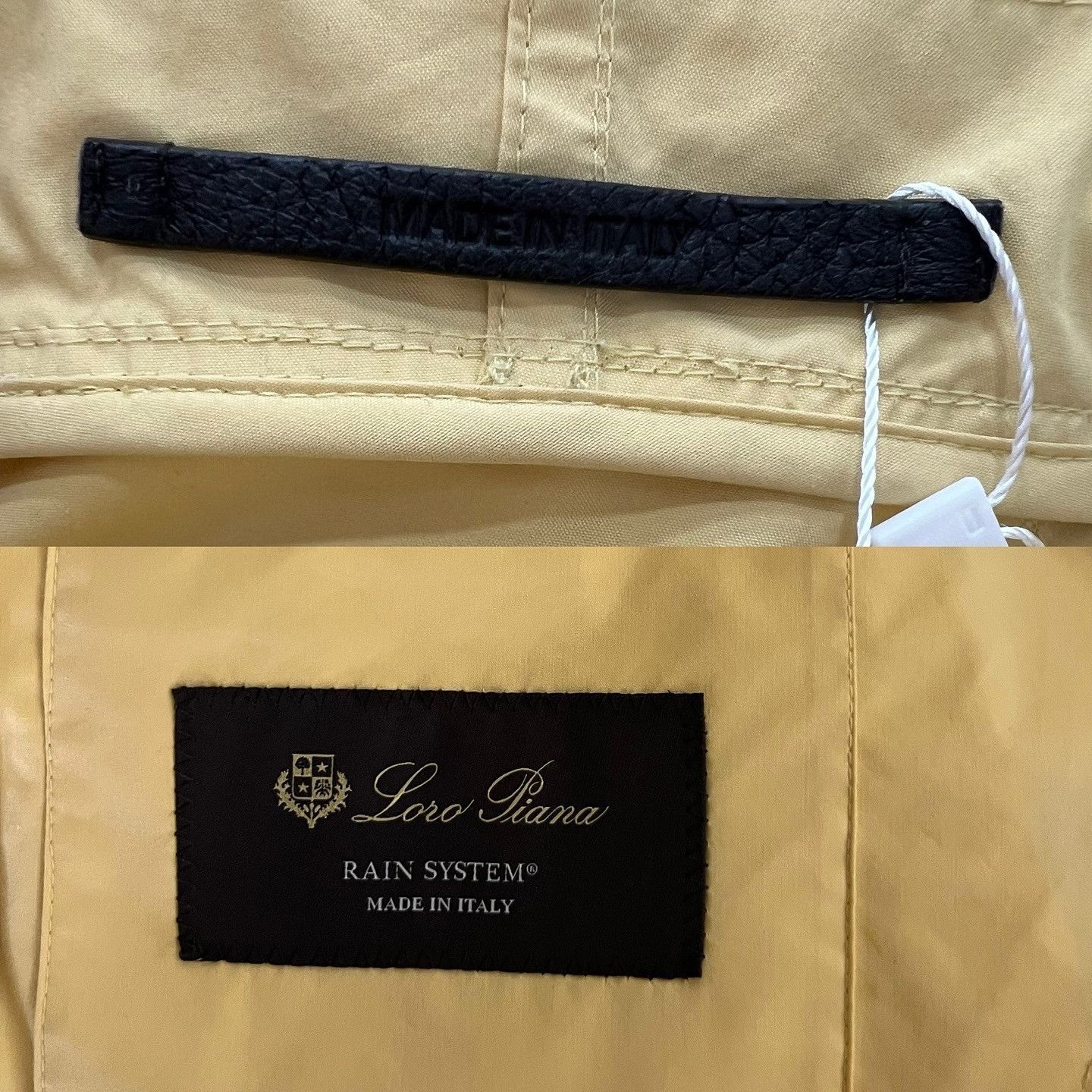 Loro Piana Yellow Hooded Light Jacket Size S Size US S / EU 44-46 / 1 - 3 Thumbnail