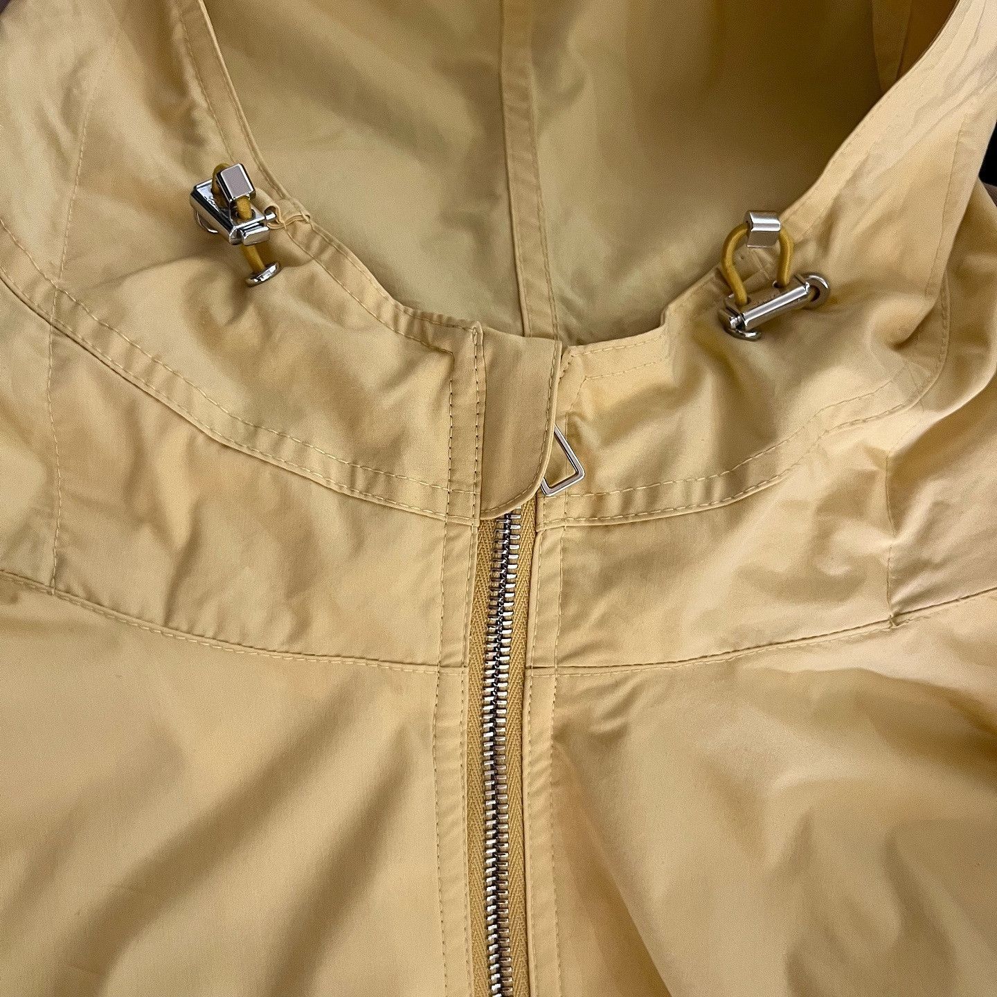 Loro Piana Yellow Hooded Light Jacket Size S Size US S / EU 44-46 / 1 - 7 Thumbnail