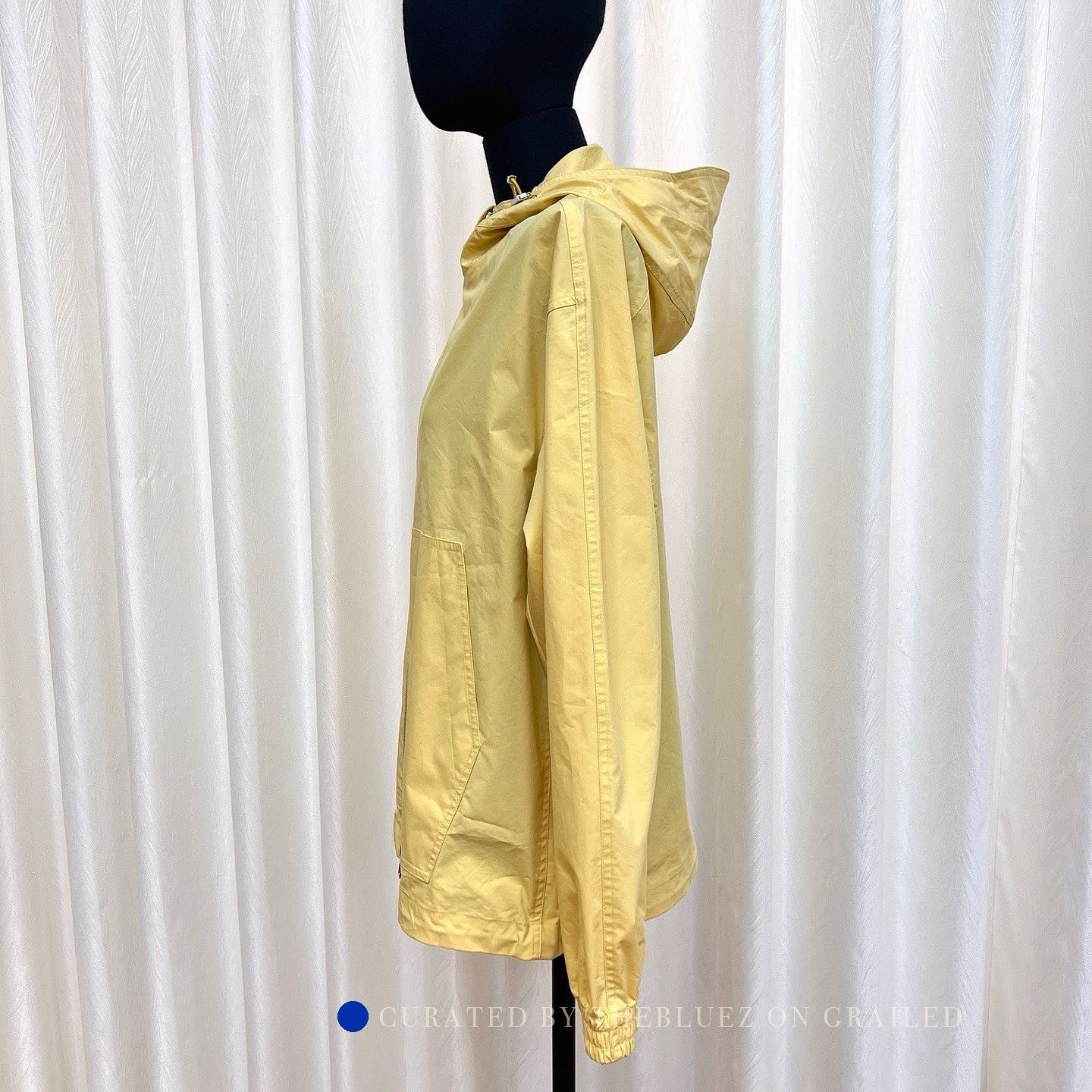 Loro Piana Yellow Hooded Light Jacket Size S Size US S / EU 44-46 / 1 - 6 Thumbnail