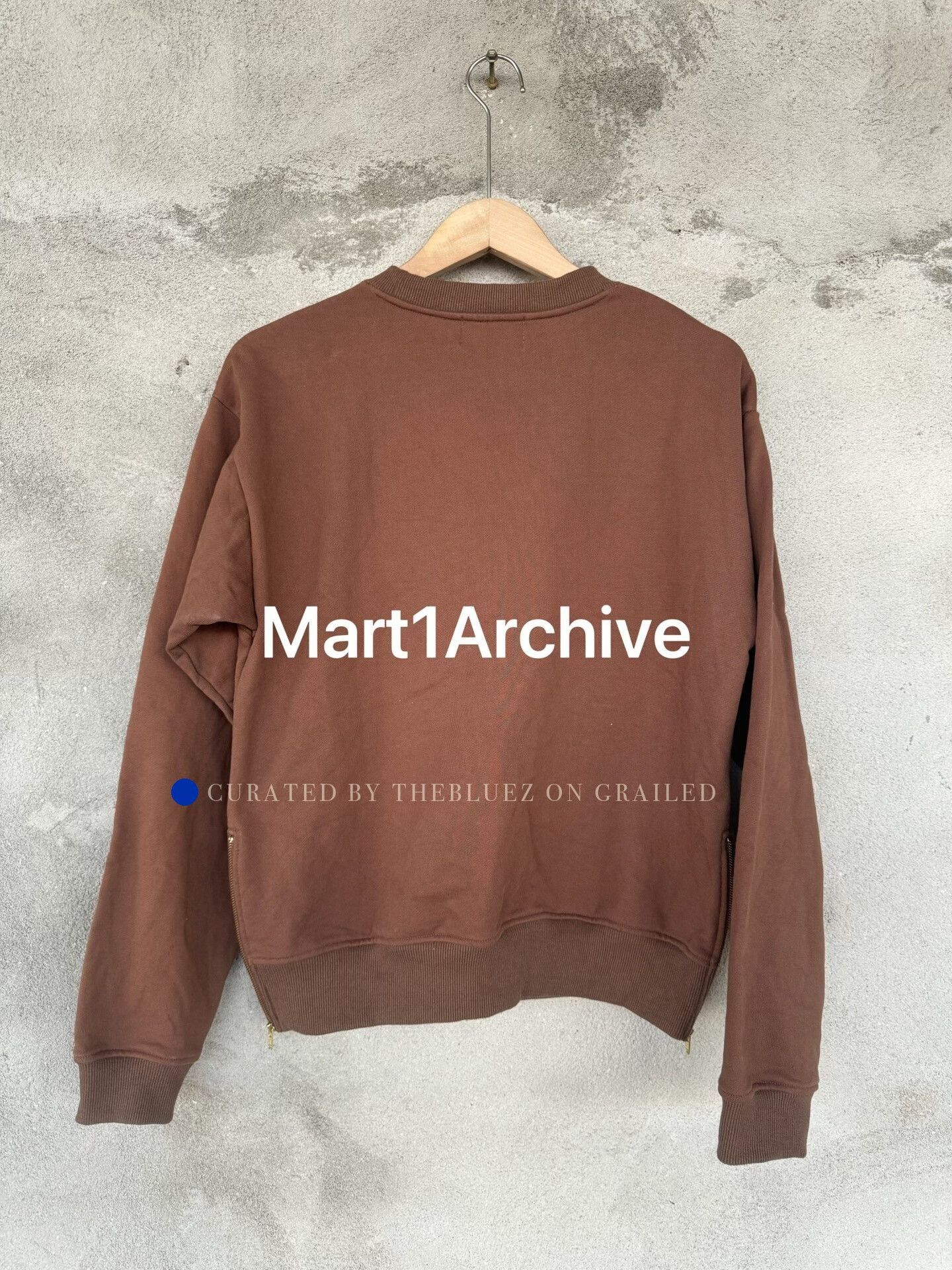 Hysteric Glamour Brown Long Sleeve Graphic Sweatshirt Size US M / EU 48-50 / 2 - 3 Thumbnail