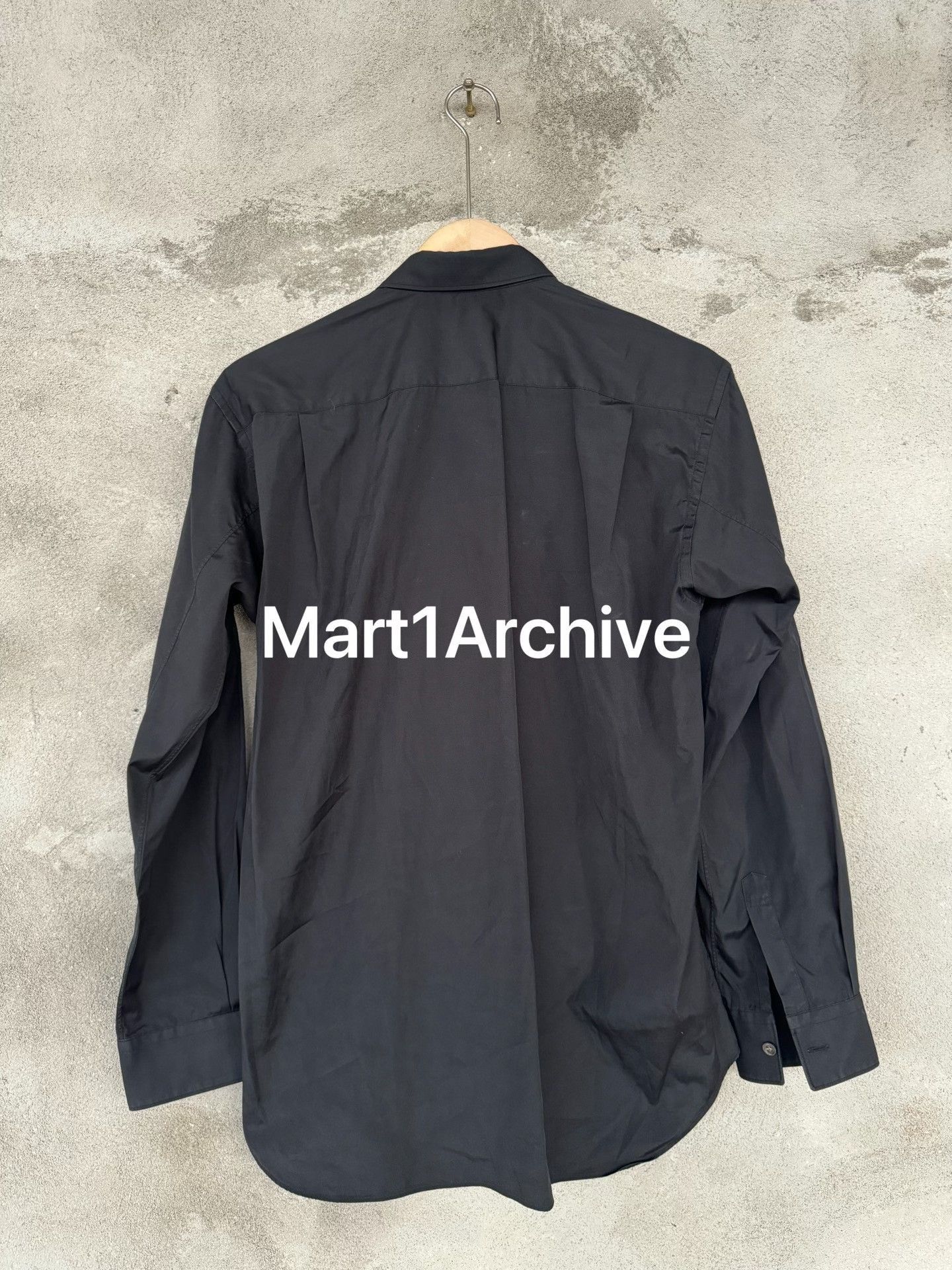 Comme des Garcons Black Long Sleeve Button-Up Shirt with Graphic Print Size US S / EU 44-46 / 1 - 3 Thumbnail