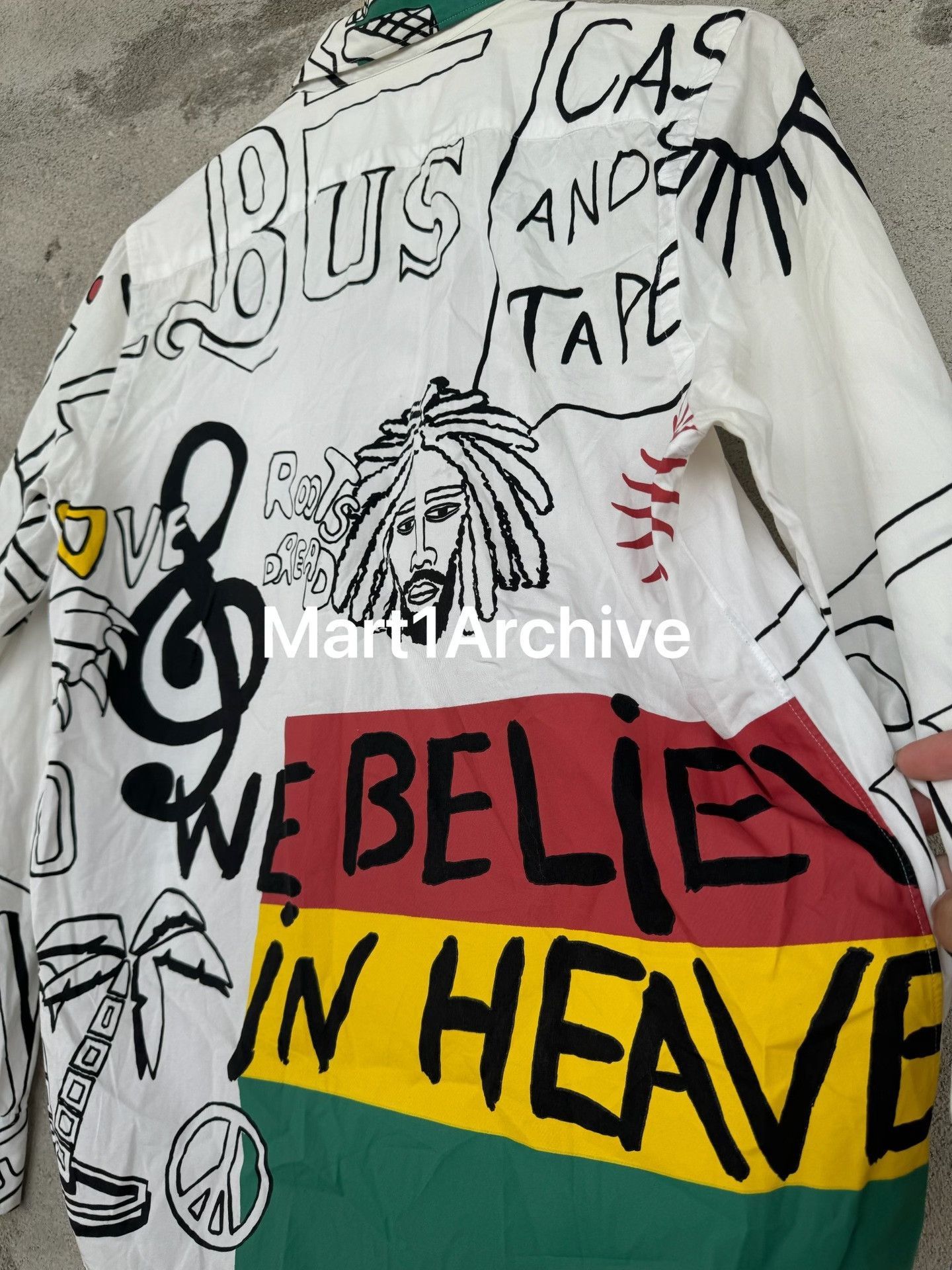Junya Watanabe Multi-Color Graphic Print Long Sleeve Button-Up Size US M / EU 48-50 / 2 - 6 Thumbnail