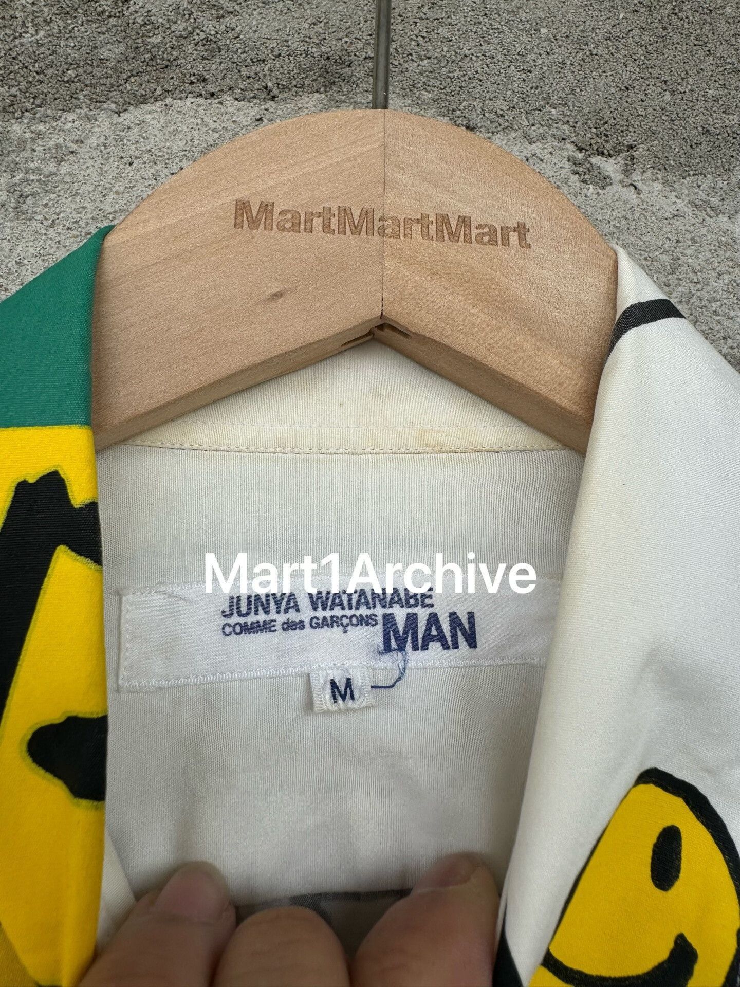 Junya Watanabe Multi-Color Graphic Print Long Sleeve Button-Up Size US M / EU 48-50 / 2 - 8 Thumbnail