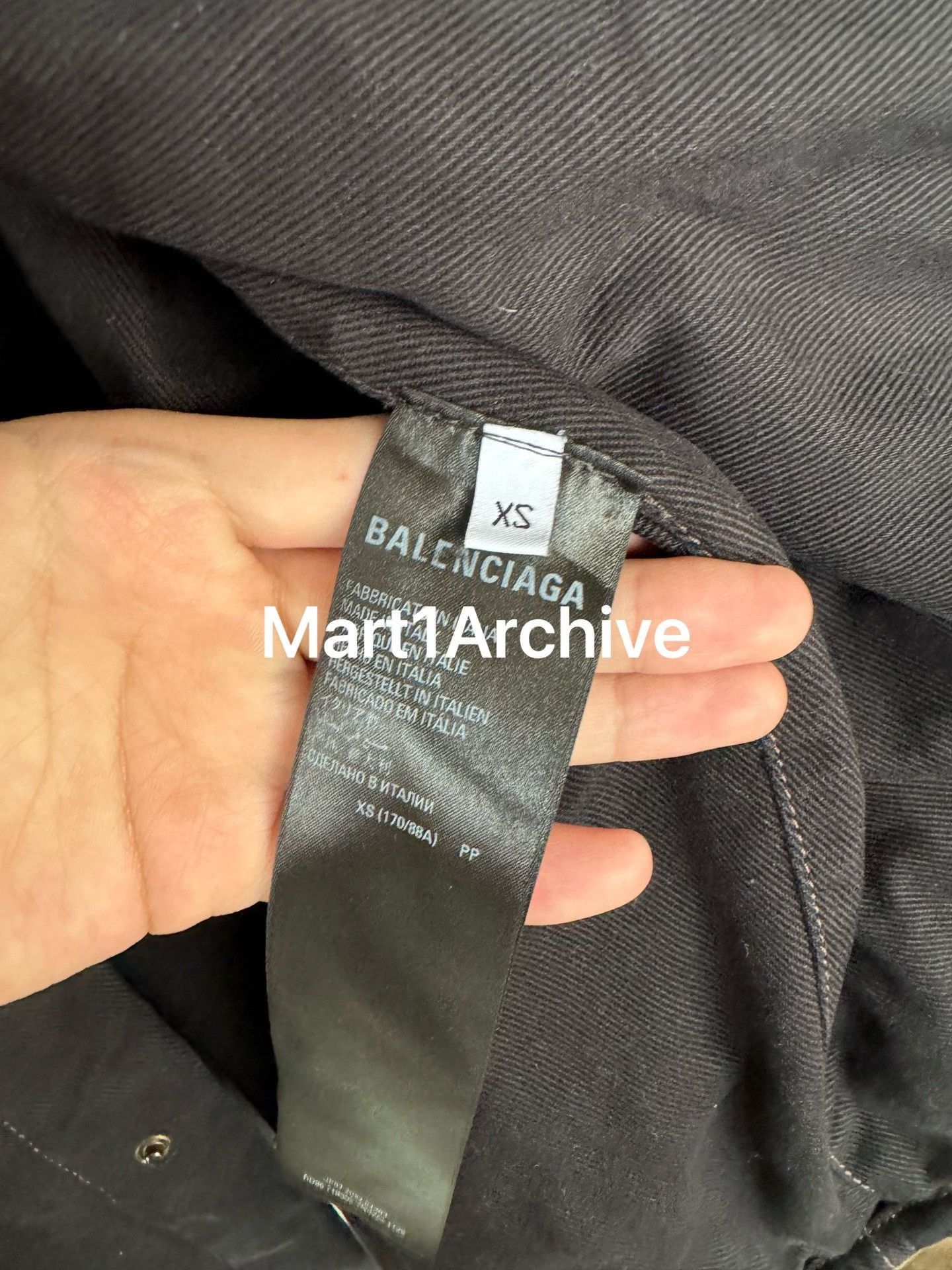Balenciaga Black Long Sleeve Button-Up Shirt XS Size US XS / EU 42 / 0 - 7 Thumbnail