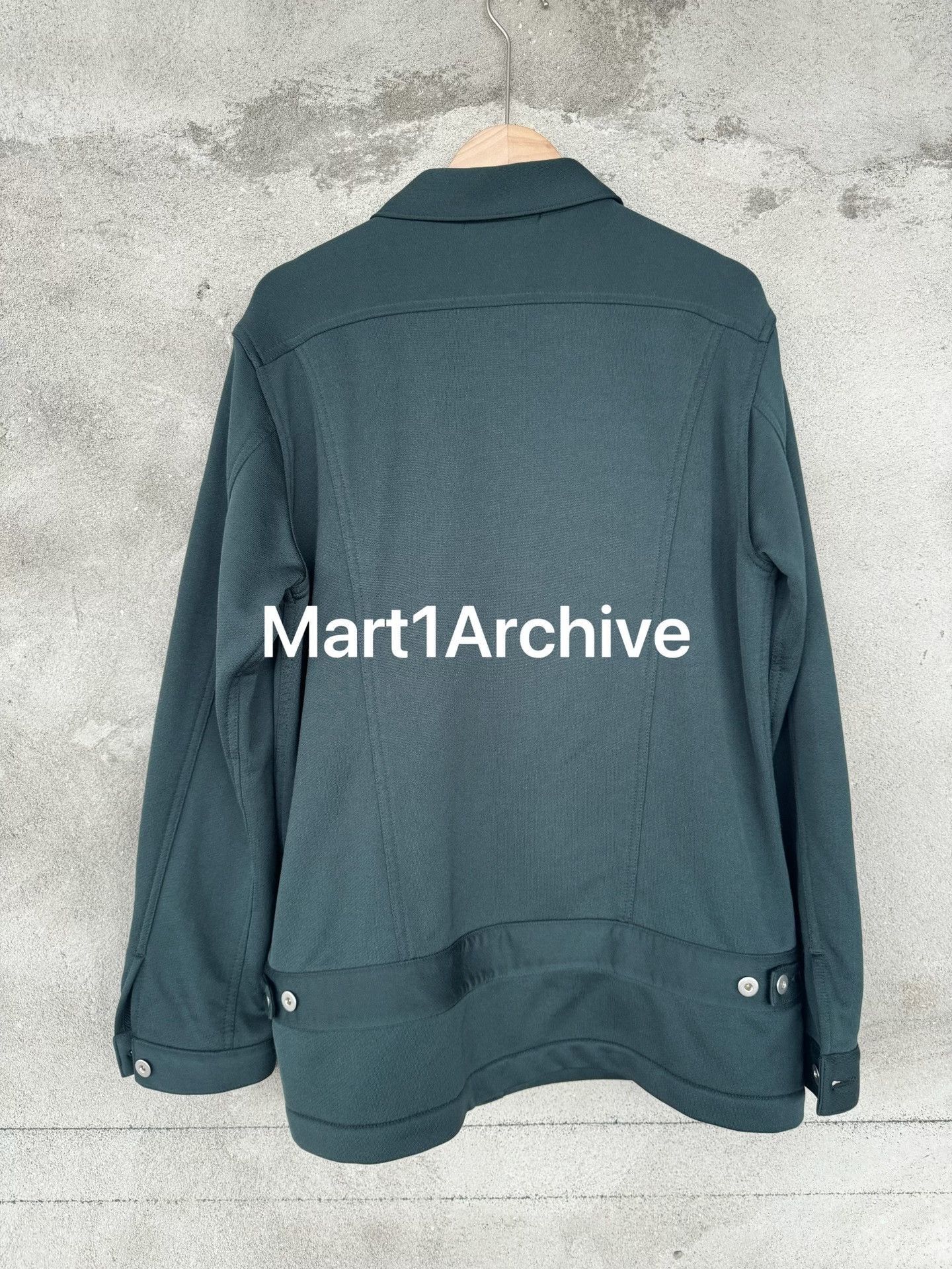 Comme des Garcons Green Button-Up Light Jacket Size L Size US L / EU 52-54 / 3 - 3 Thumbnail