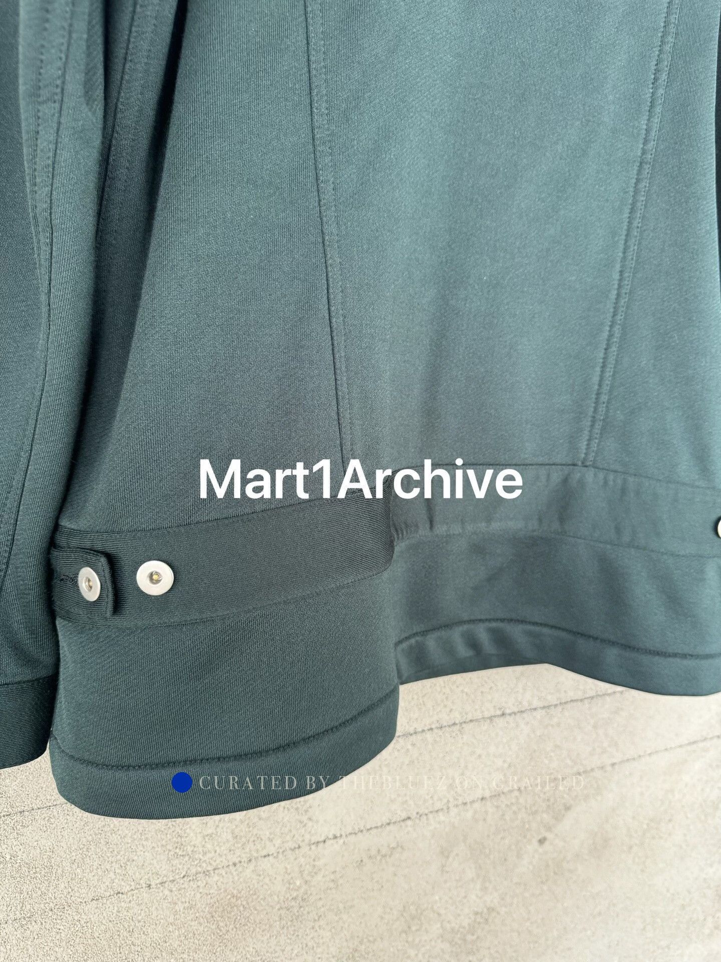 Comme des Garcons Green Button-Up Light Jacket Size L Size US L / EU 52-54 / 3 - 5 Thumbnail
