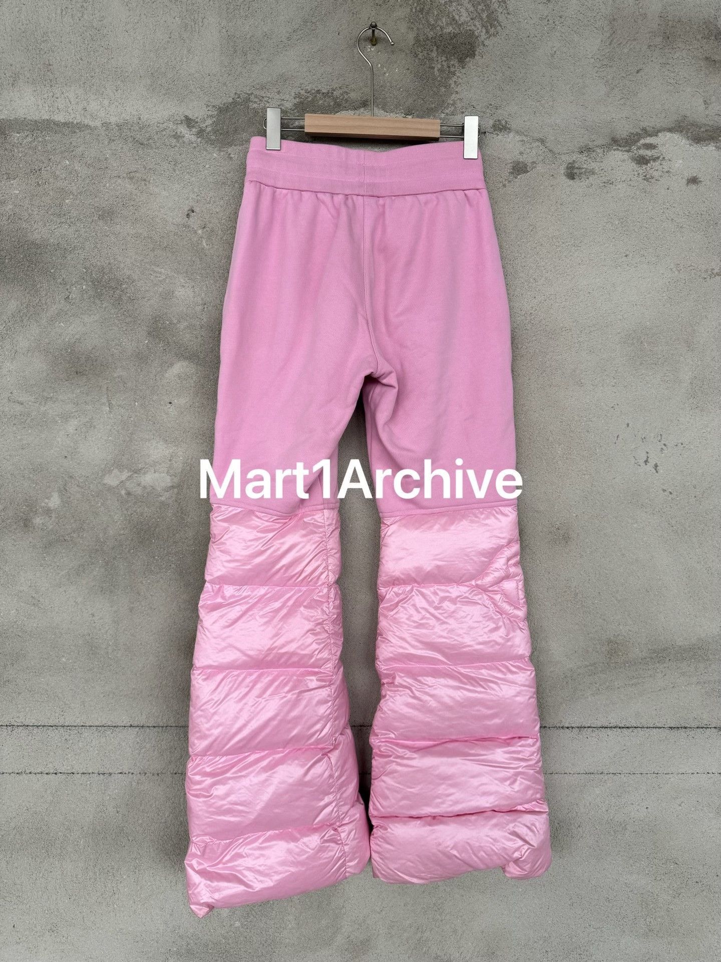 Telfar Pink Puffy Bottom Sweatpants Size 28 Size US 28 / EU 44 - 3 Thumbnail