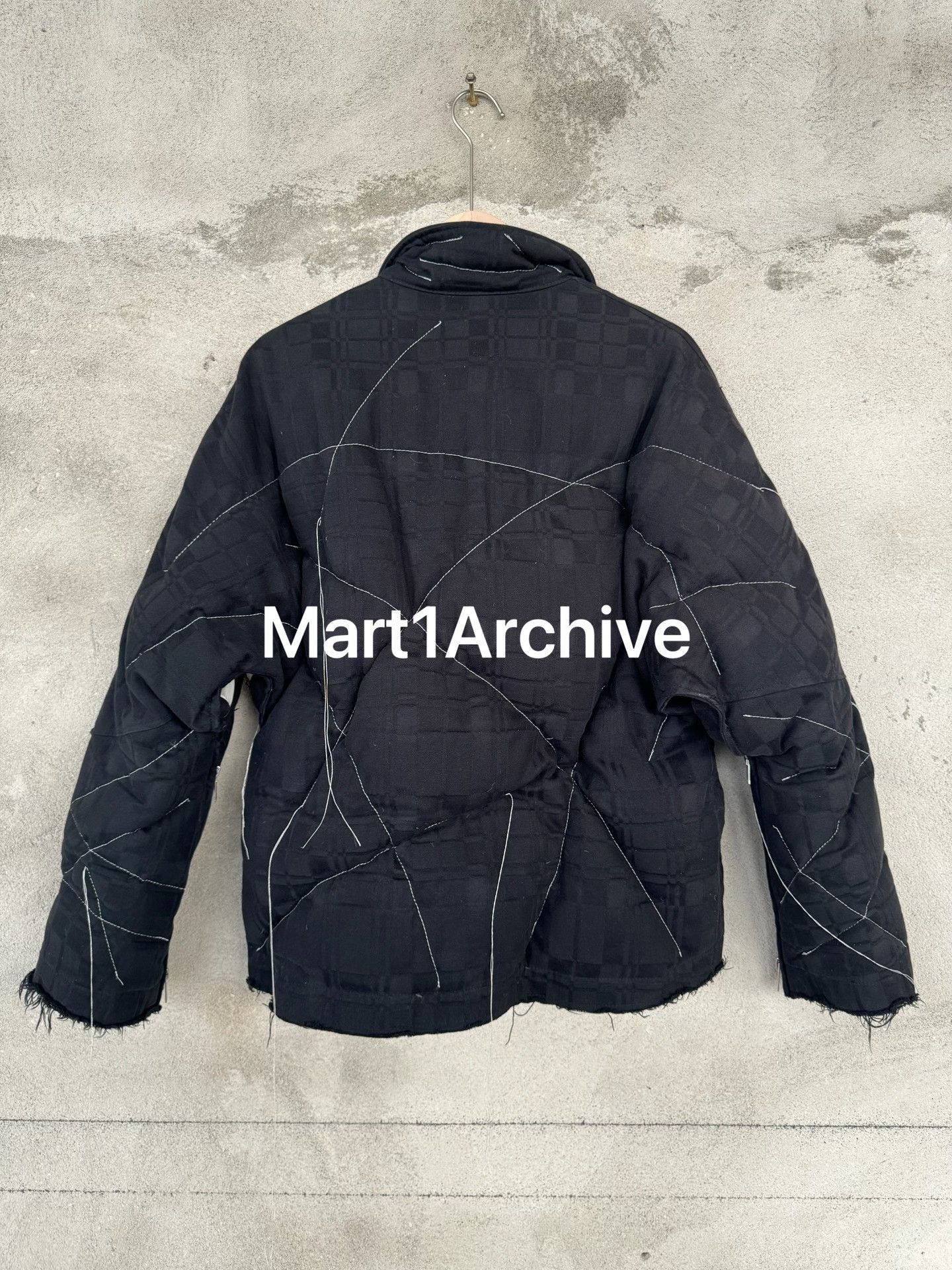 Sulvam Black Quilted Zip-Up Jacket with Stitch Details Size US S / EU 44-46 / 1 - 3 Thumbnail