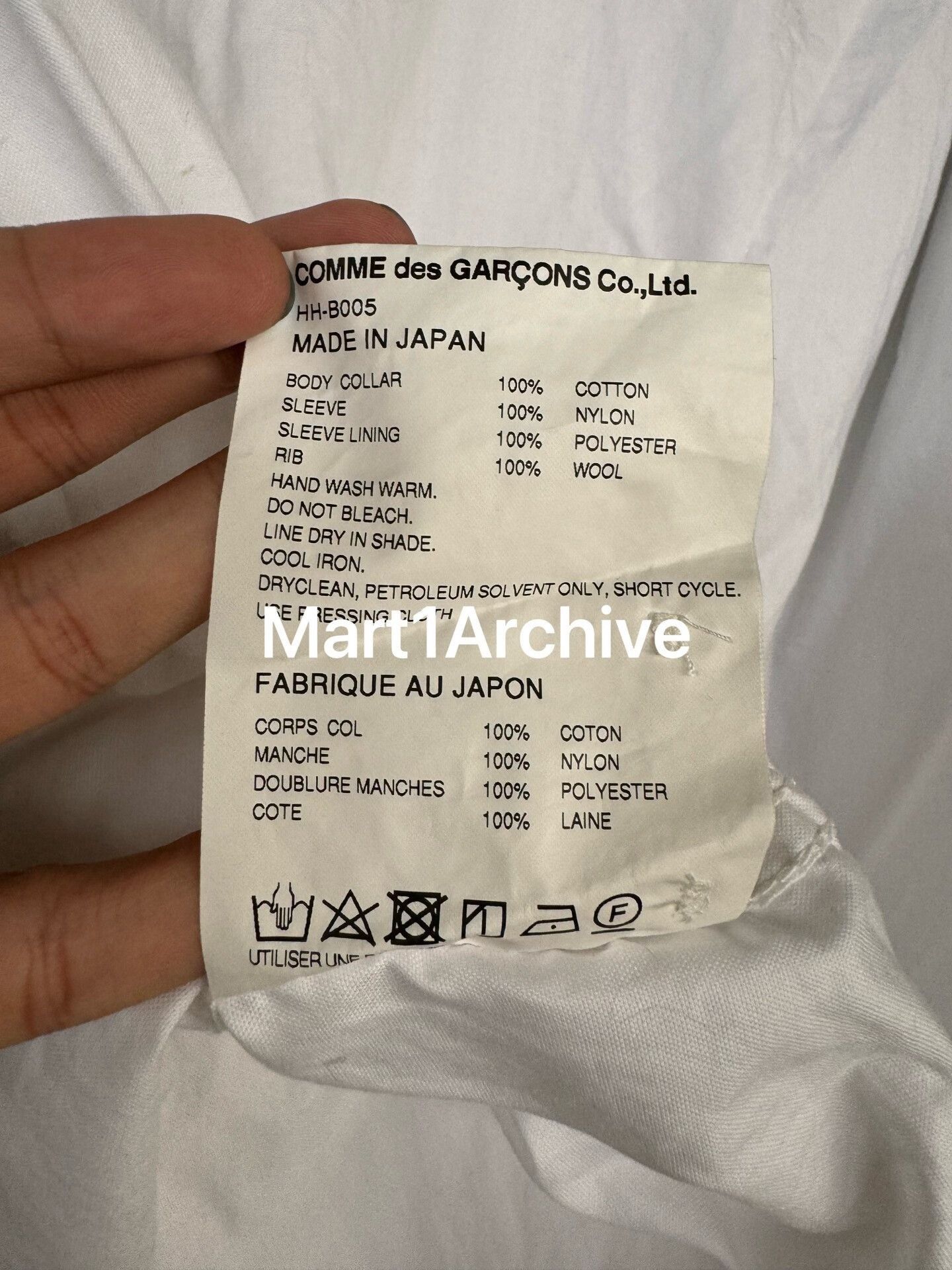 Comme des Garcons Multi Color Long Sleeve Button Up Shirt Size US S / EU 44-46 / 1 - 7 Thumbnail