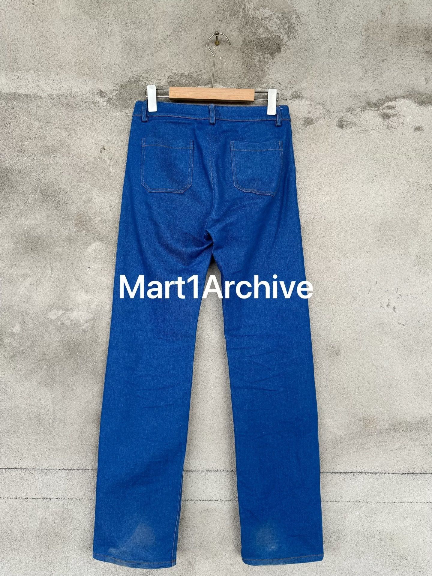 Mowalola Blue Denim Pants Size 30 Size US 30 / EU 46 - 3 Thumbnail