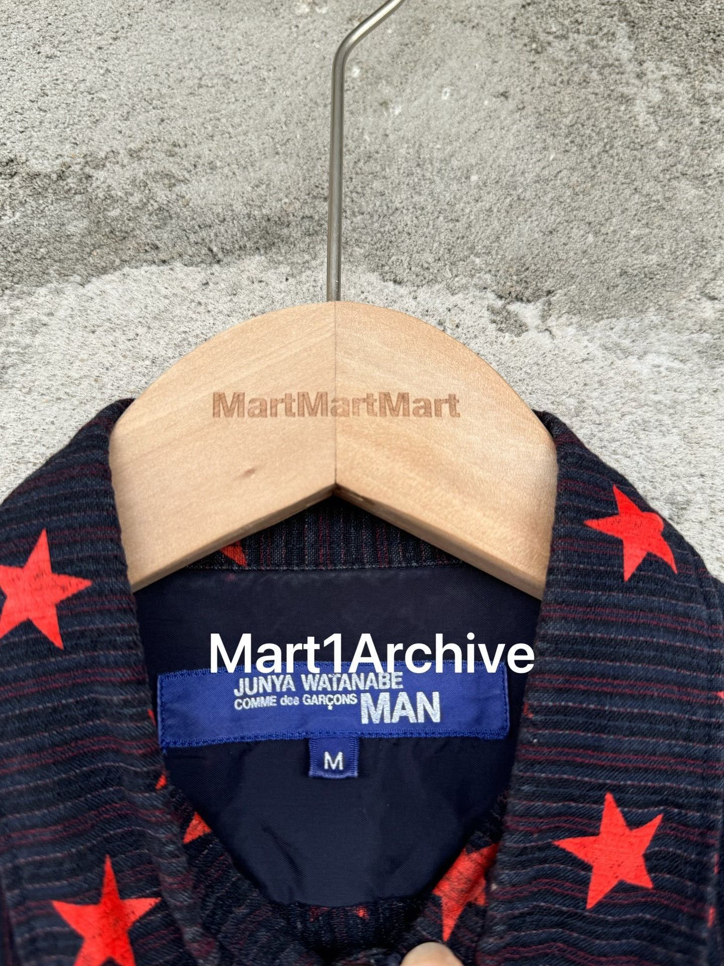 Junya Watanabe Black Short Sleeve Star Print Button-Up Shirt Size US M / EU 48-50 / 2 - 6 Thumbnail