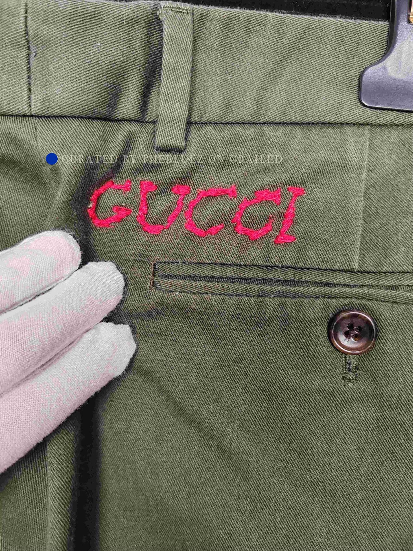 Gucci Green Casual Pants Size 28 Size US 28 / EU 44 - 5 Thumbnail