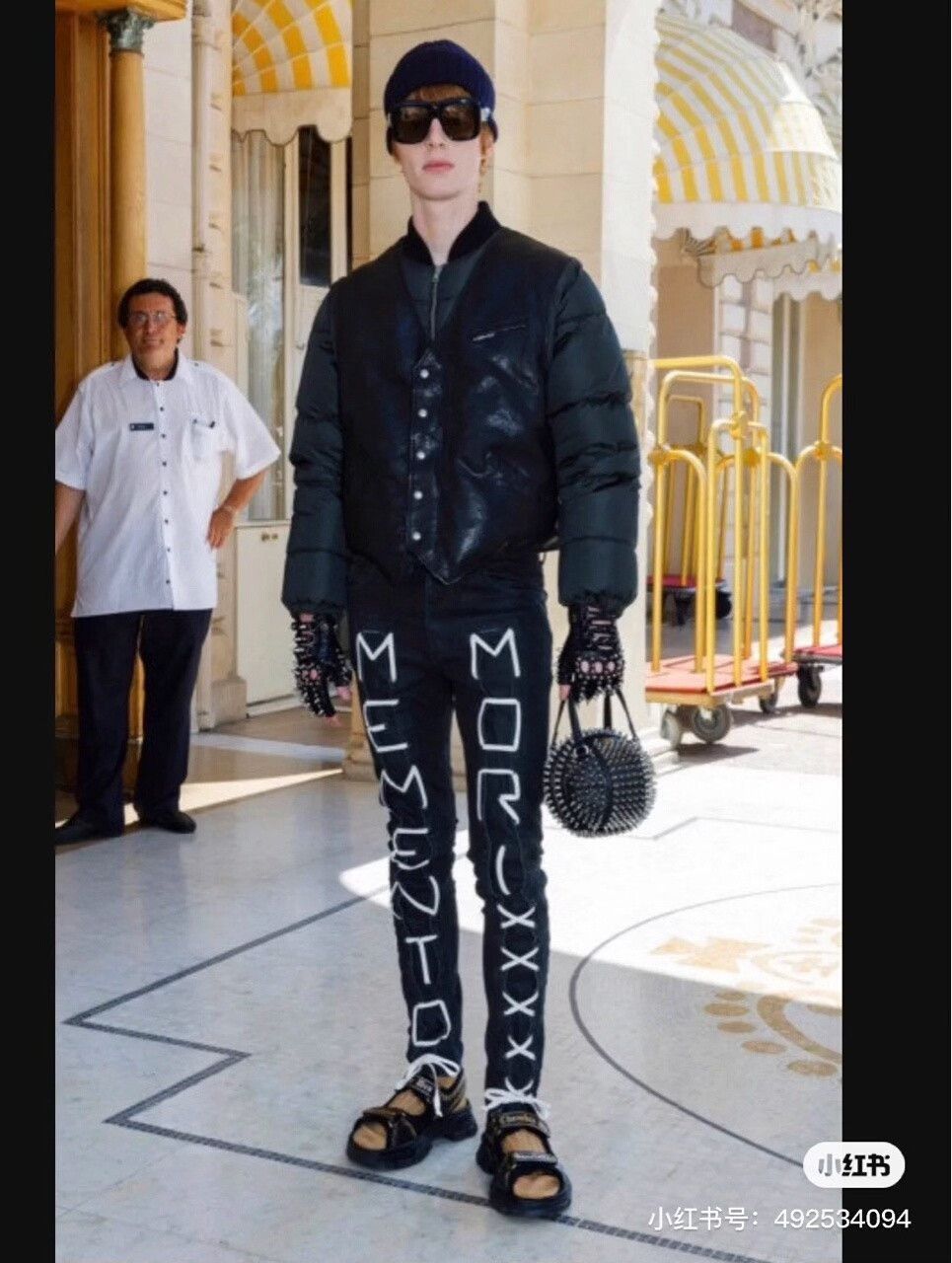Gucci Black Denim Jeans with Embroidered Text Size 30 Size US 30 / EU 46 - 10 Thumbnail