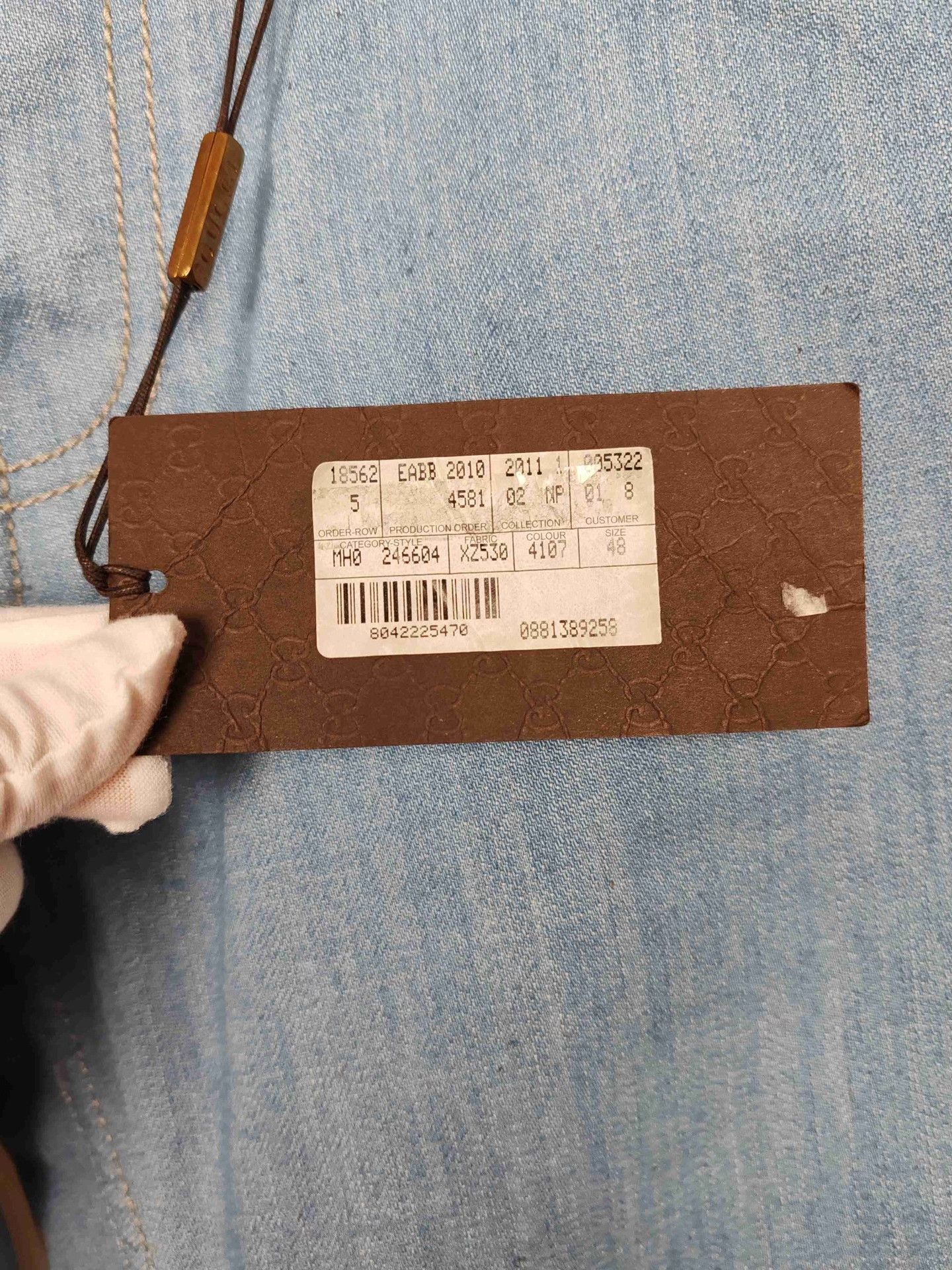 Gucci Blue Denim Pants Size 32 Size US 32 / EU 48 - 7 Thumbnail