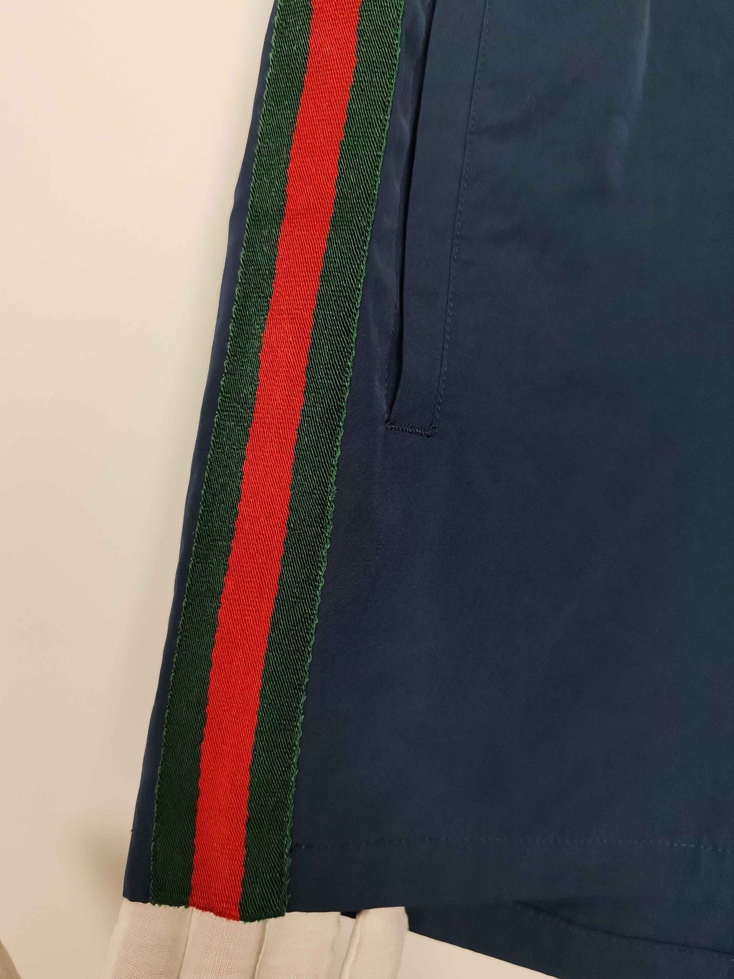 Gucci Blue Striped Casual Shorts Size US 34 / EU 50 - 6 Thumbnail