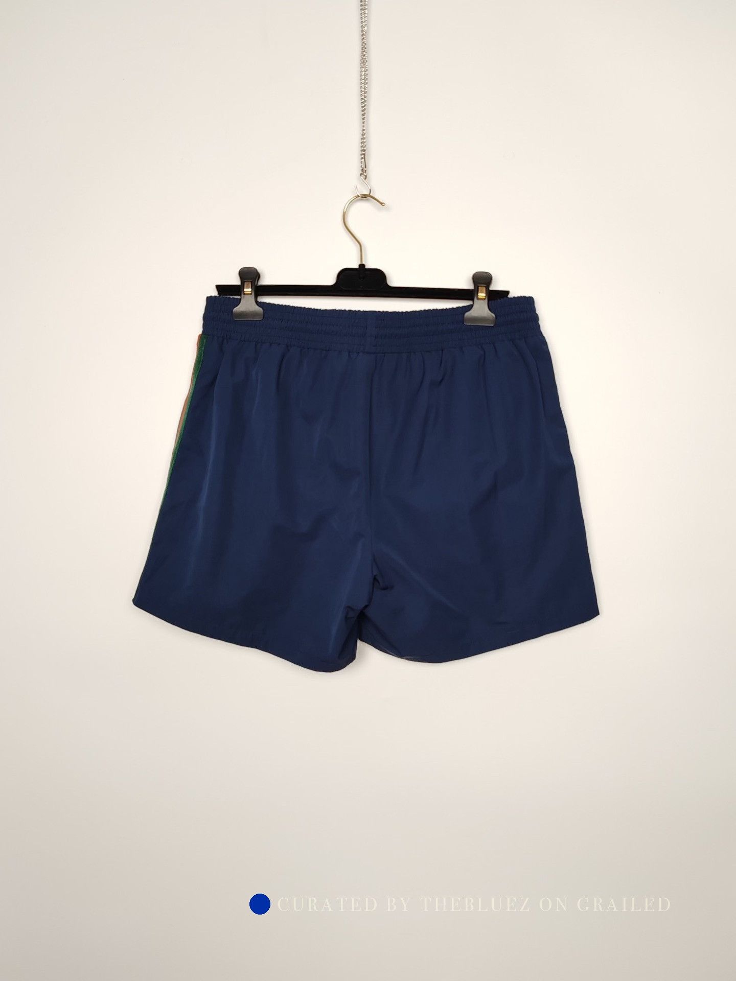Gucci Blue Striped Casual Shorts Size US 34 / EU 50 - 3 Thumbnail