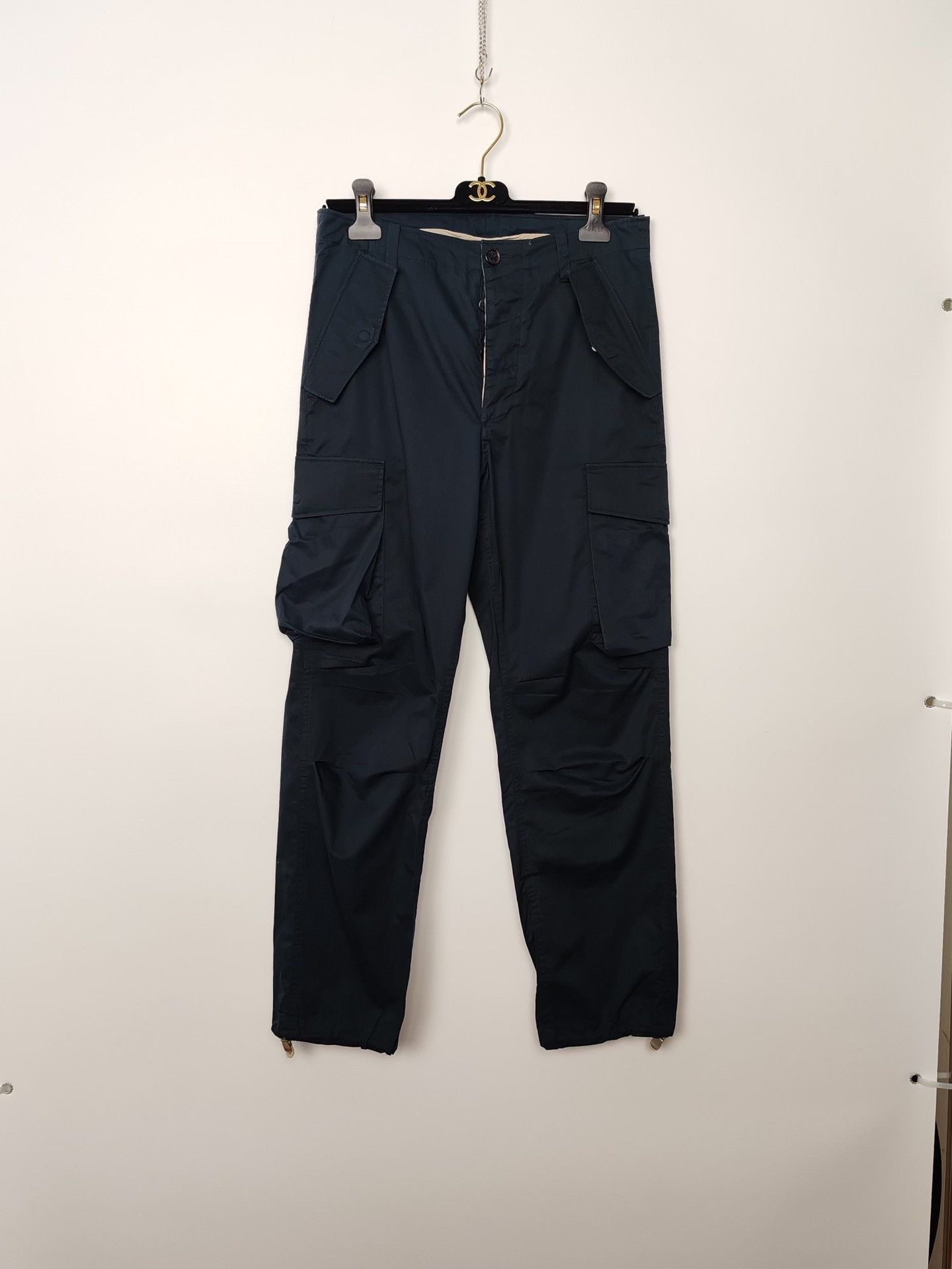Dior Black Cargo Casual Pants Size 28 Size US 28 / EU 44 - 2 Thumbnail