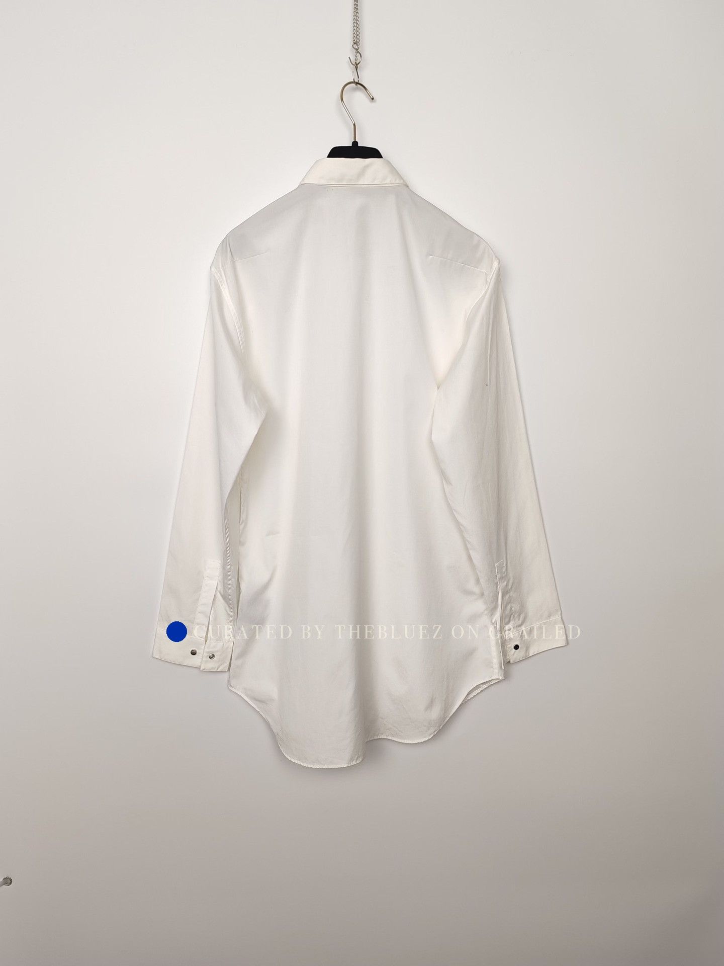 Dior White Long Sleeve Button-Up Shirt Size US M / EU 48-50 / 2 - 3 Thumbnail