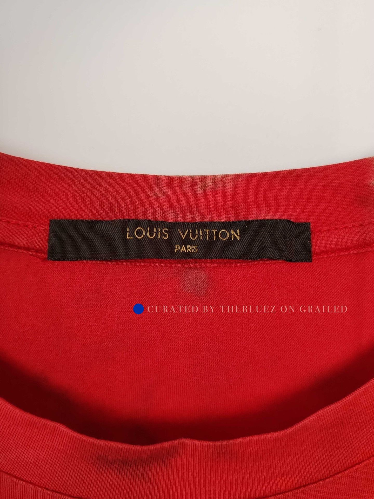 Louis Vuitton Red Tie-Dye Short Sleeve T-Shirt Size US M / EU 48-50 / 2 - 4 Thumbnail