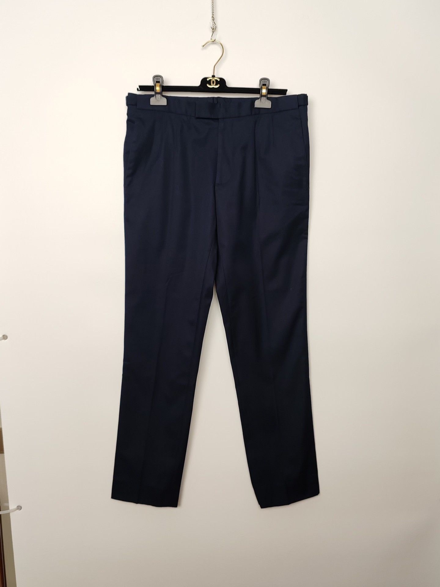 Dior Blue Tailored Pants Size 34 Size US 34 / EU 50 - 2 Thumbnail