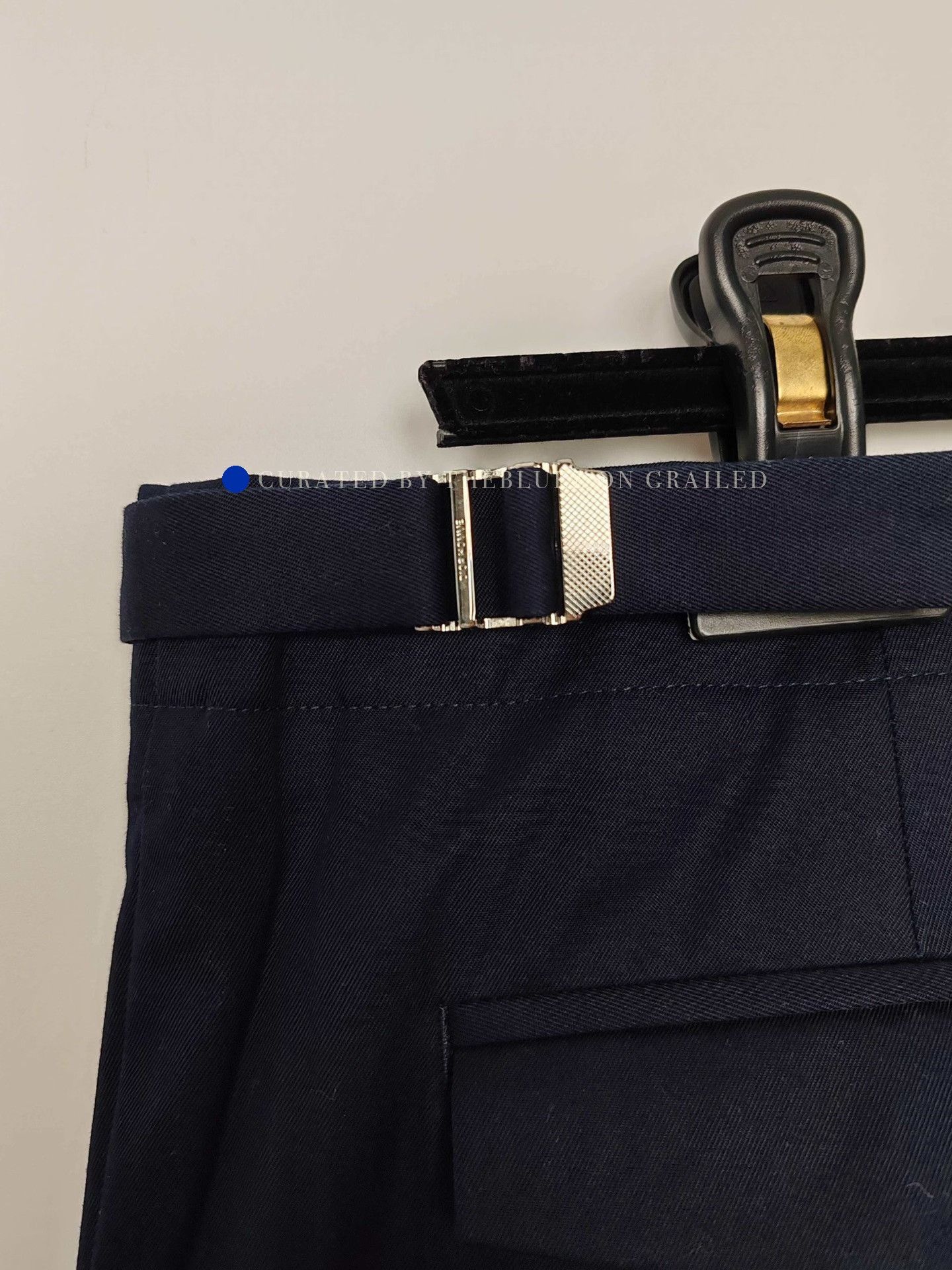 Dior Blue Tailored Pants Size 34 Size US 34 / EU 50 - 6 Thumbnail