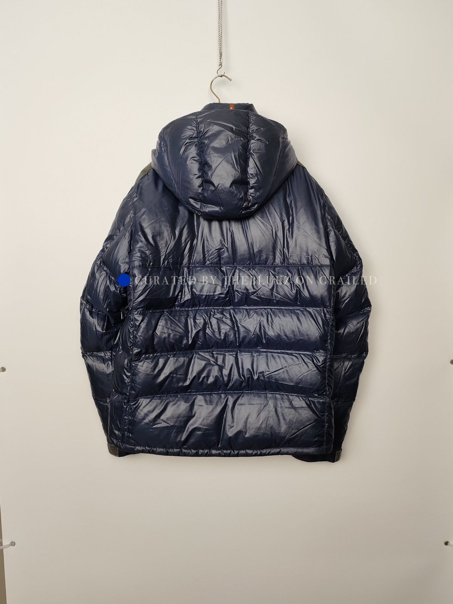 Prada Blue Puffer Jacket with Hood - Size M Size US M / EU 48-50 / 2 - 3 Thumbnail