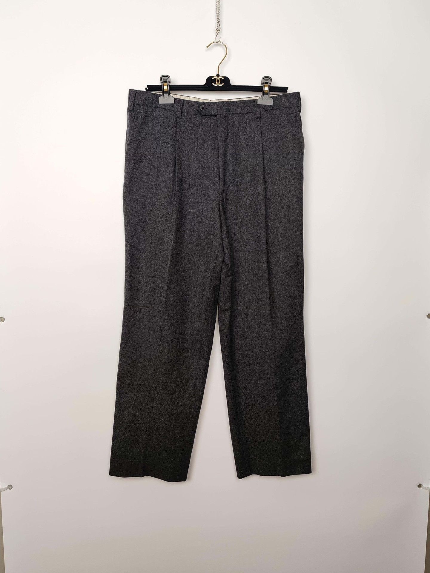 Brioni Gray Tailored Dress Pants Size 34 Size US 34 / EU 50 - 2 Thumbnail
