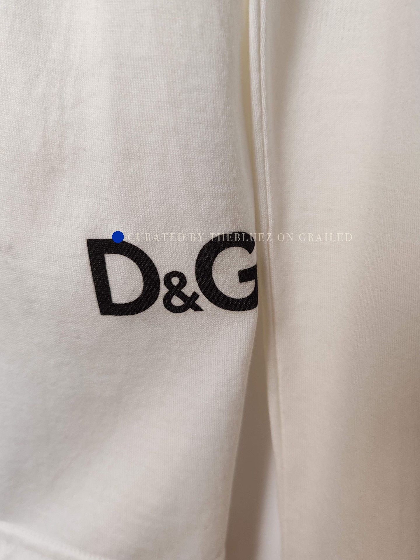 Dolce & Gabbana White Long Sleeve Graphic Print Shirt Size US L / EU 52-54 / 3 - 6 Thumbnail