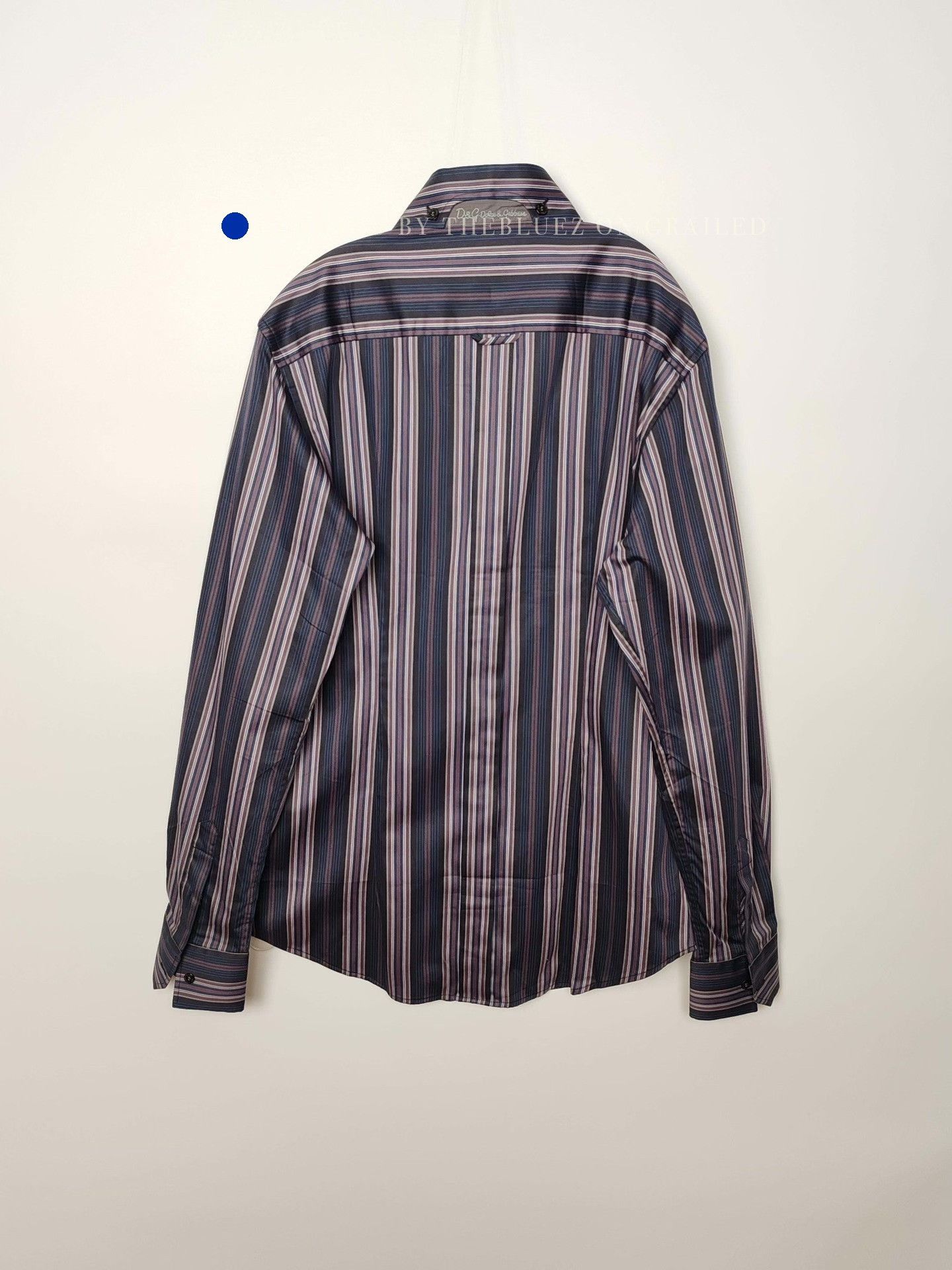 Dolce & Gabbana Multi Striped Long Sleeve Button Up Shirt Size US M / EU 48-50 / 2 - 3 Thumbnail