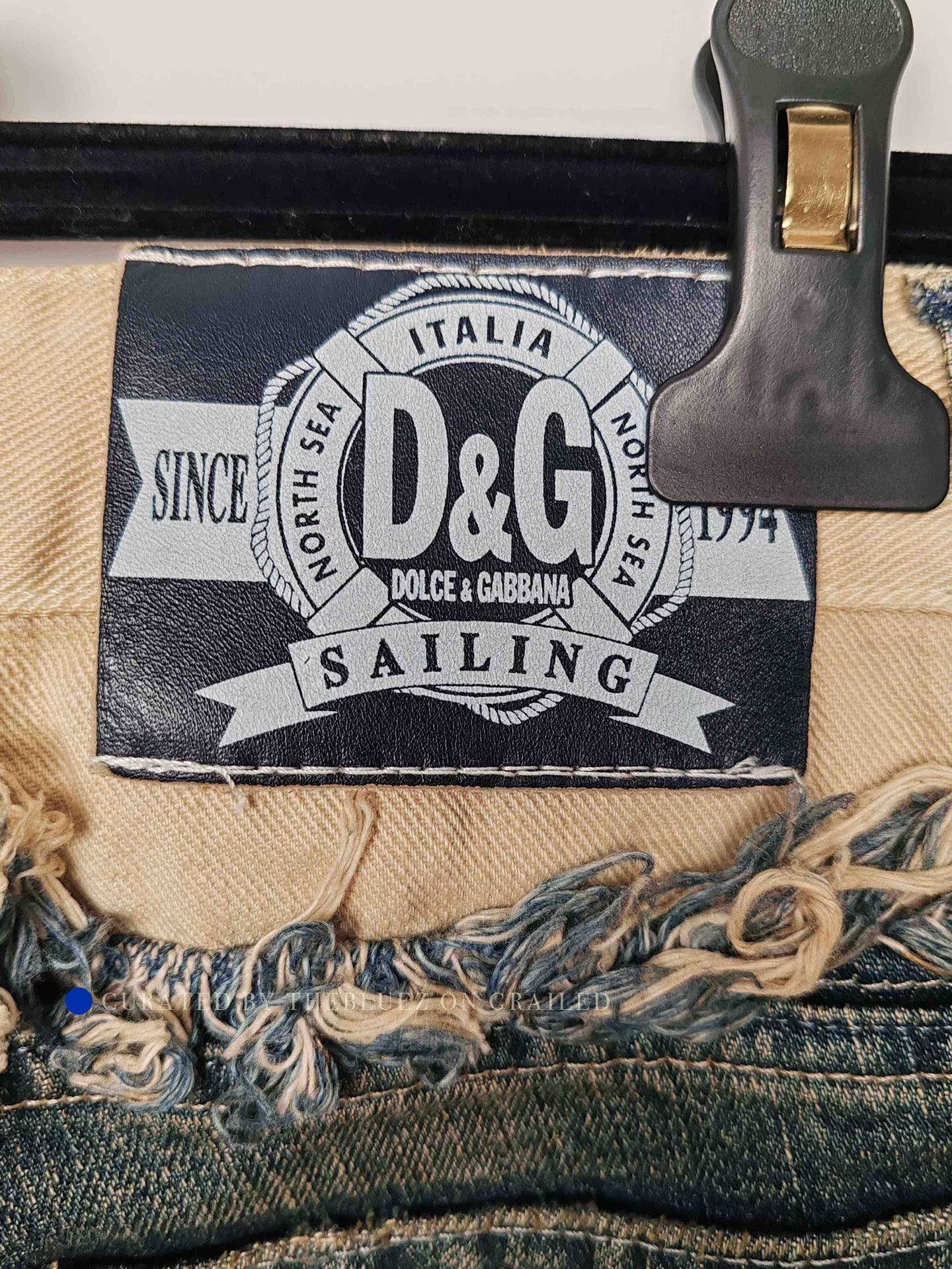 Dolce & Gabbana Blue Distressed Denim Pants Size 32 Size US 32 / EU 48 - 7 Thumbnail