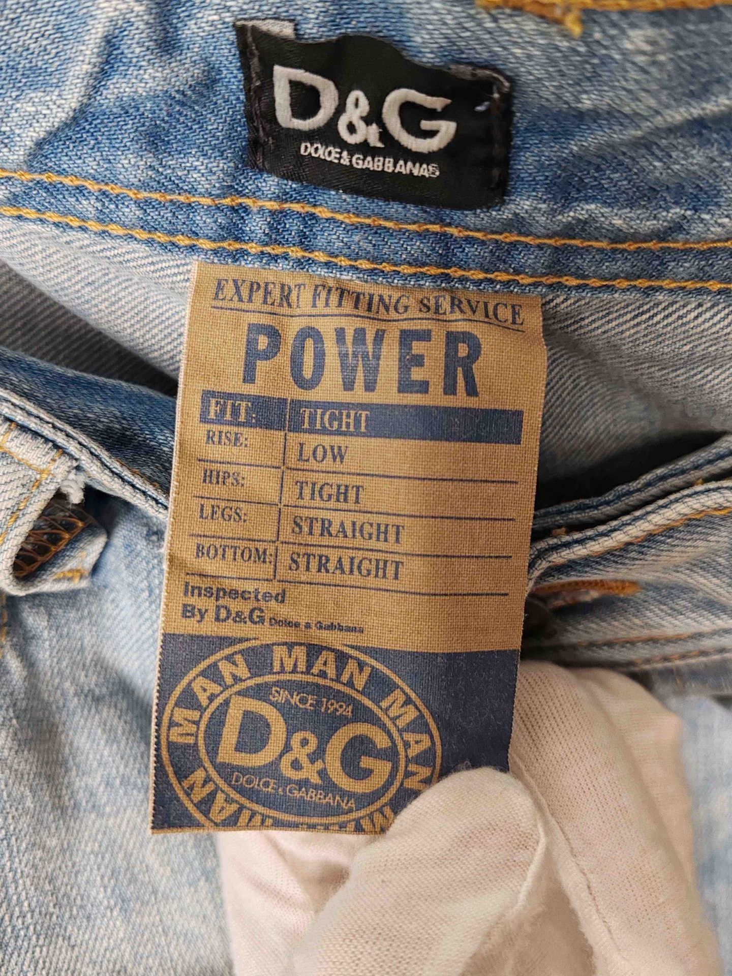 Dolce & Gabbana Blue Denim Jeans Size 32 Size US 32 / EU 48 - 6 Thumbnail